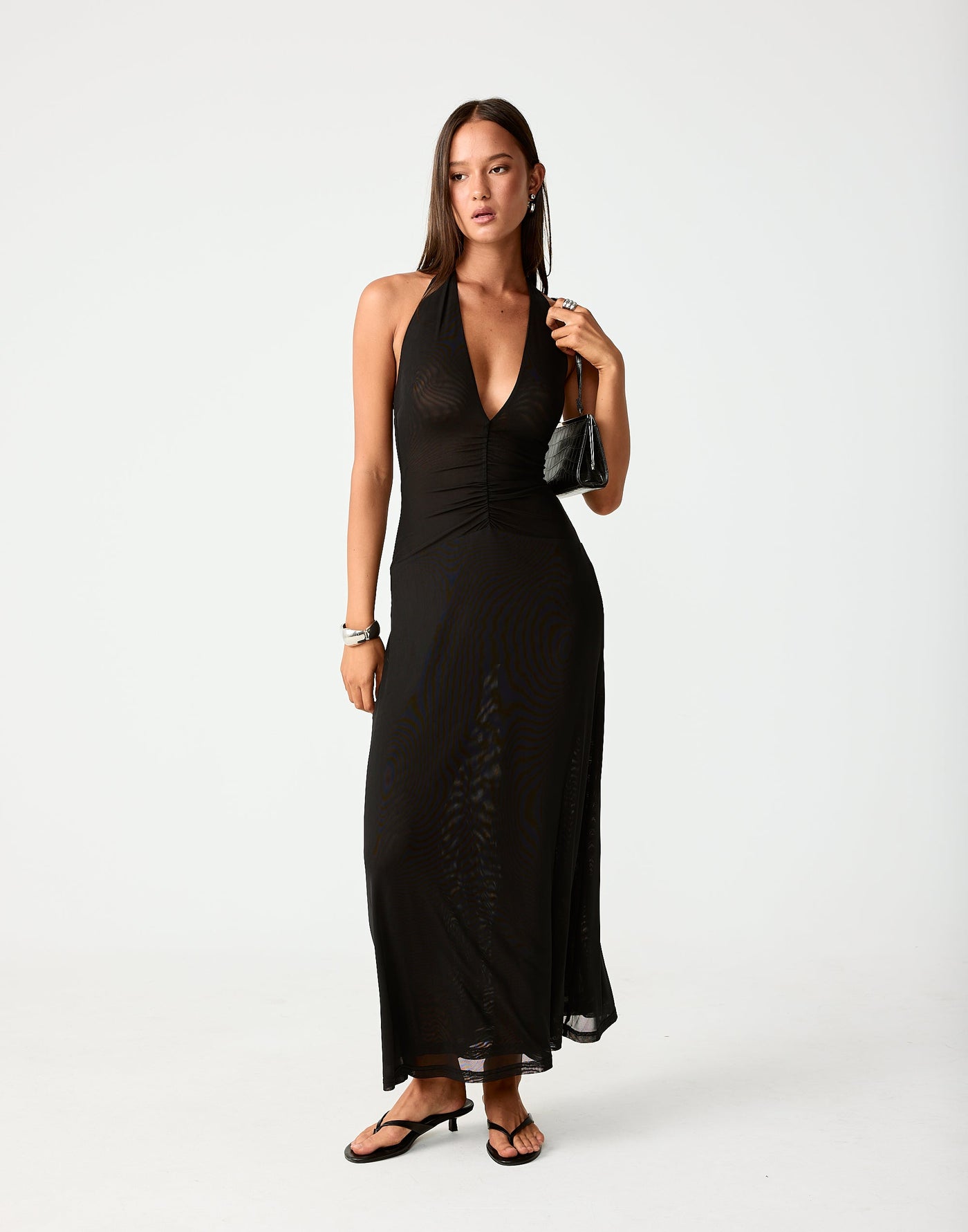  - Women's Dress - Charcoal Clothing