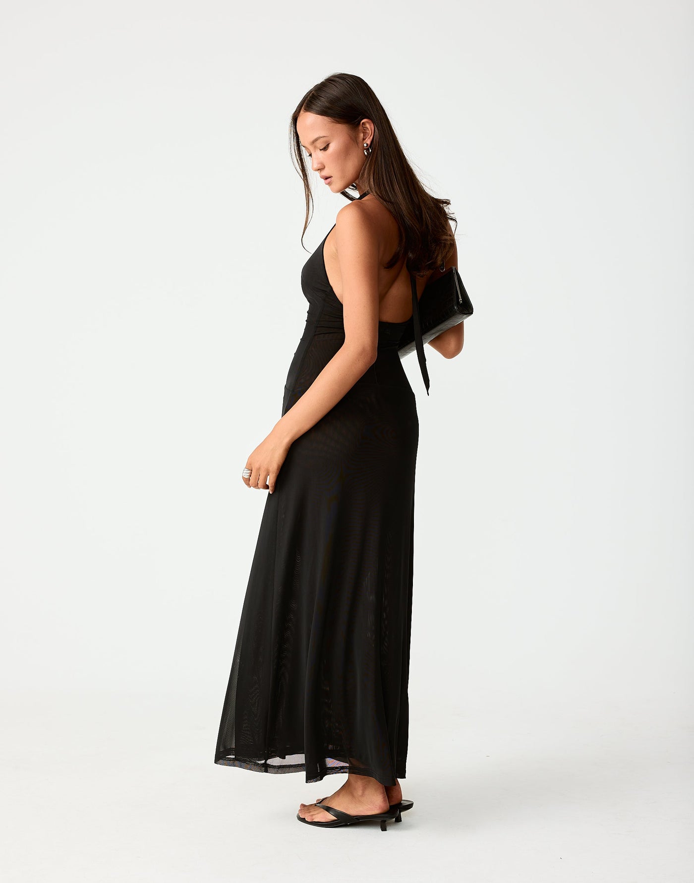  - Women's Dress - Charcoal Clothing