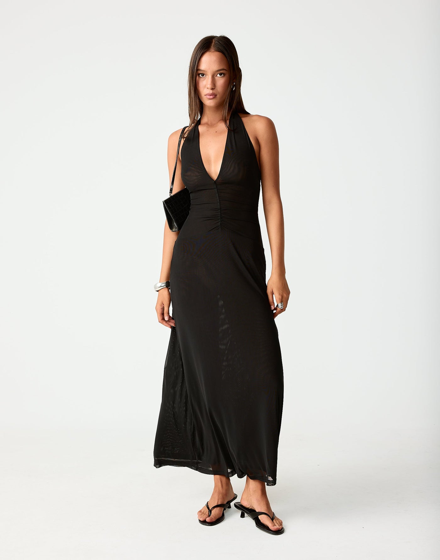  - Women's Dress - Charcoal Clothing