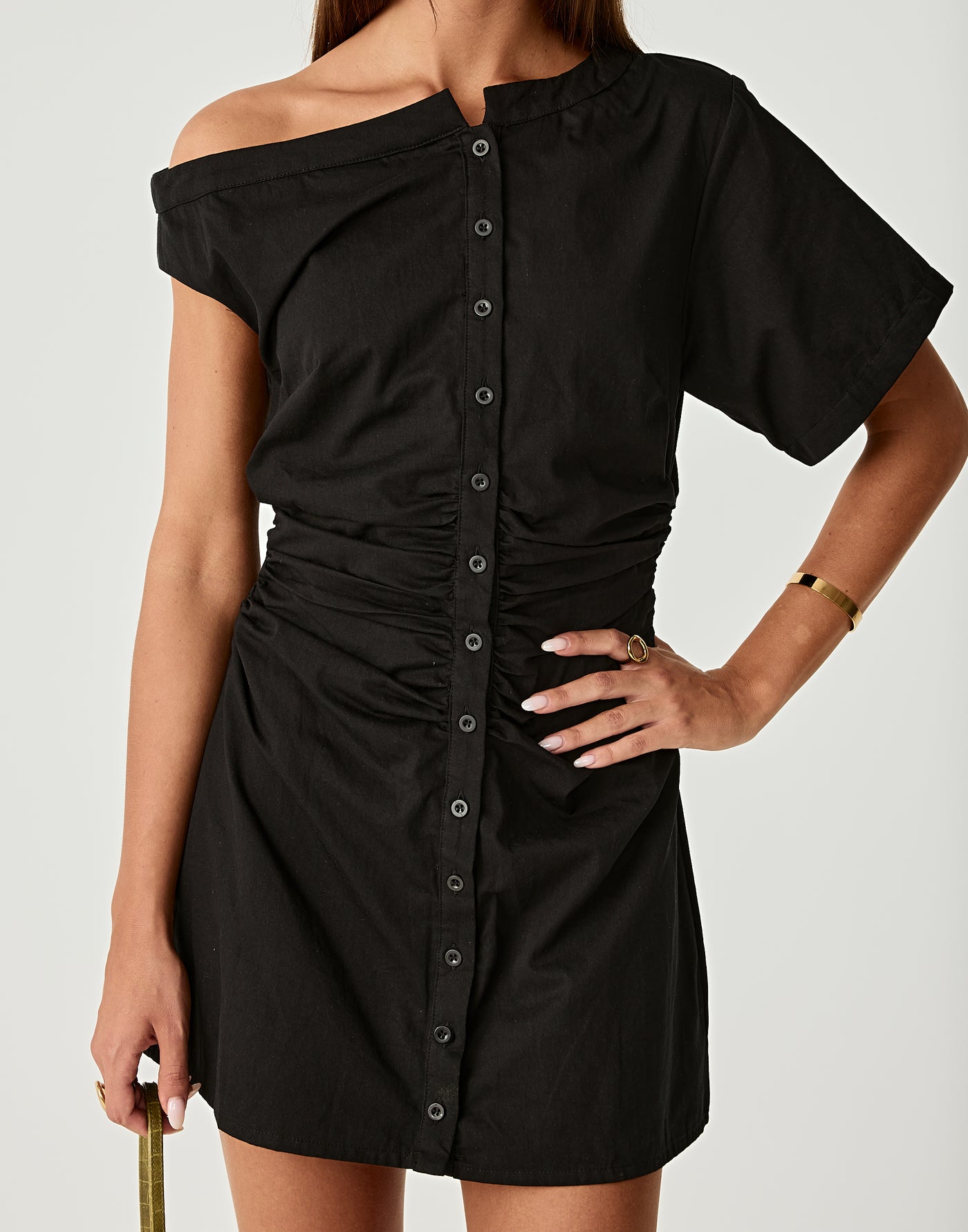  - Women's Dress - Charcoal Clothing