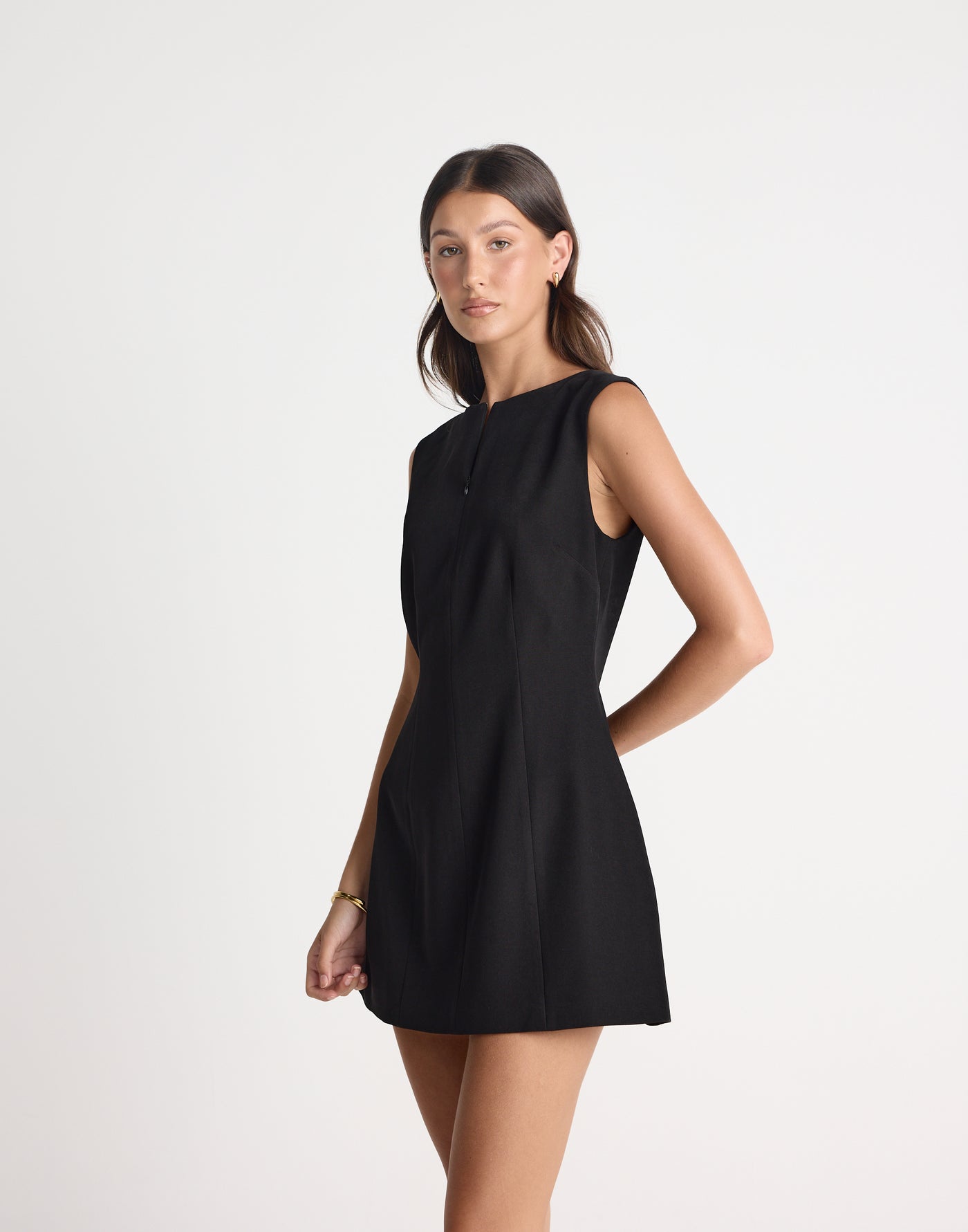  - Women's Dress - Charcoal Clothing