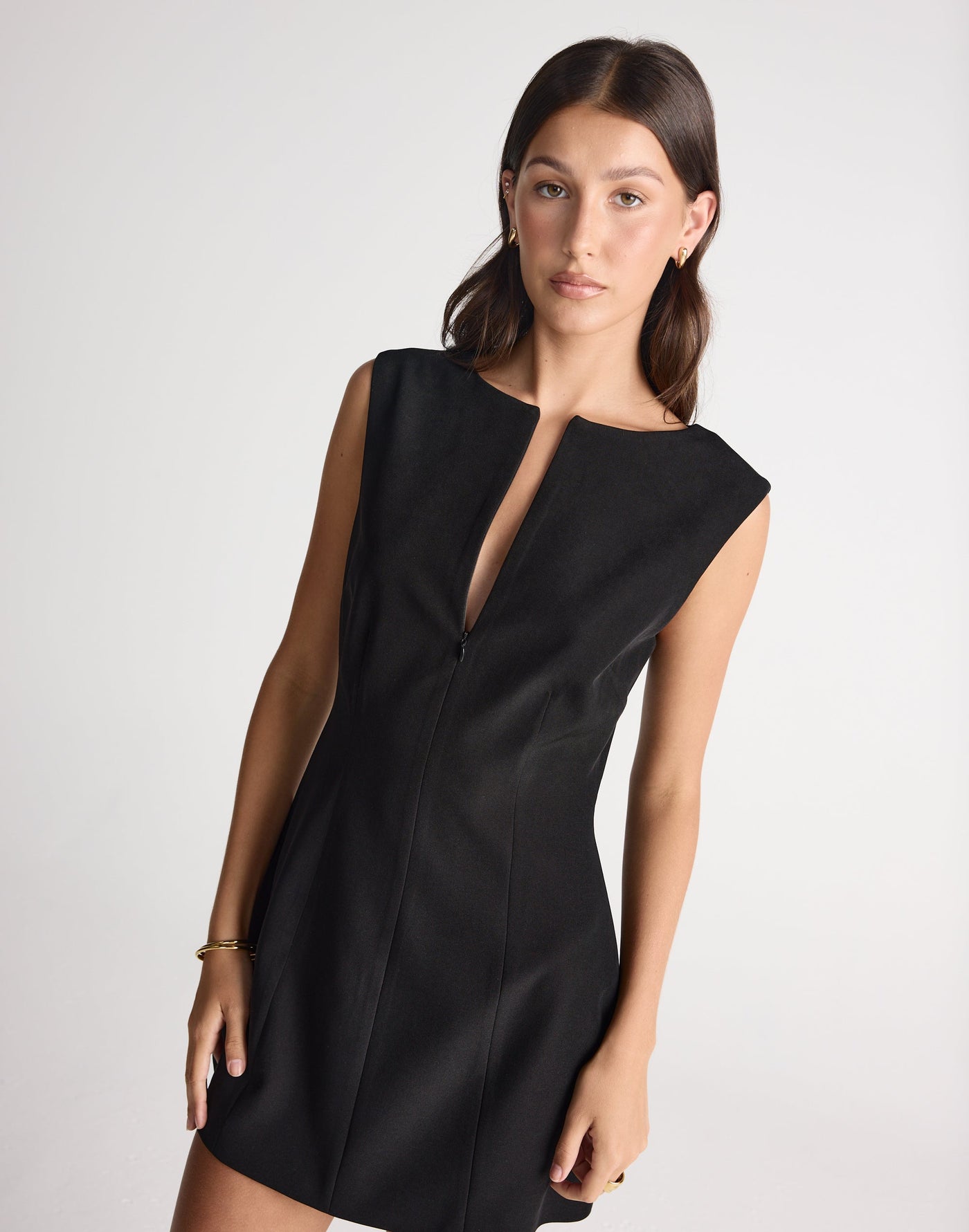  - Women's Dress - Charcoal Clothing
