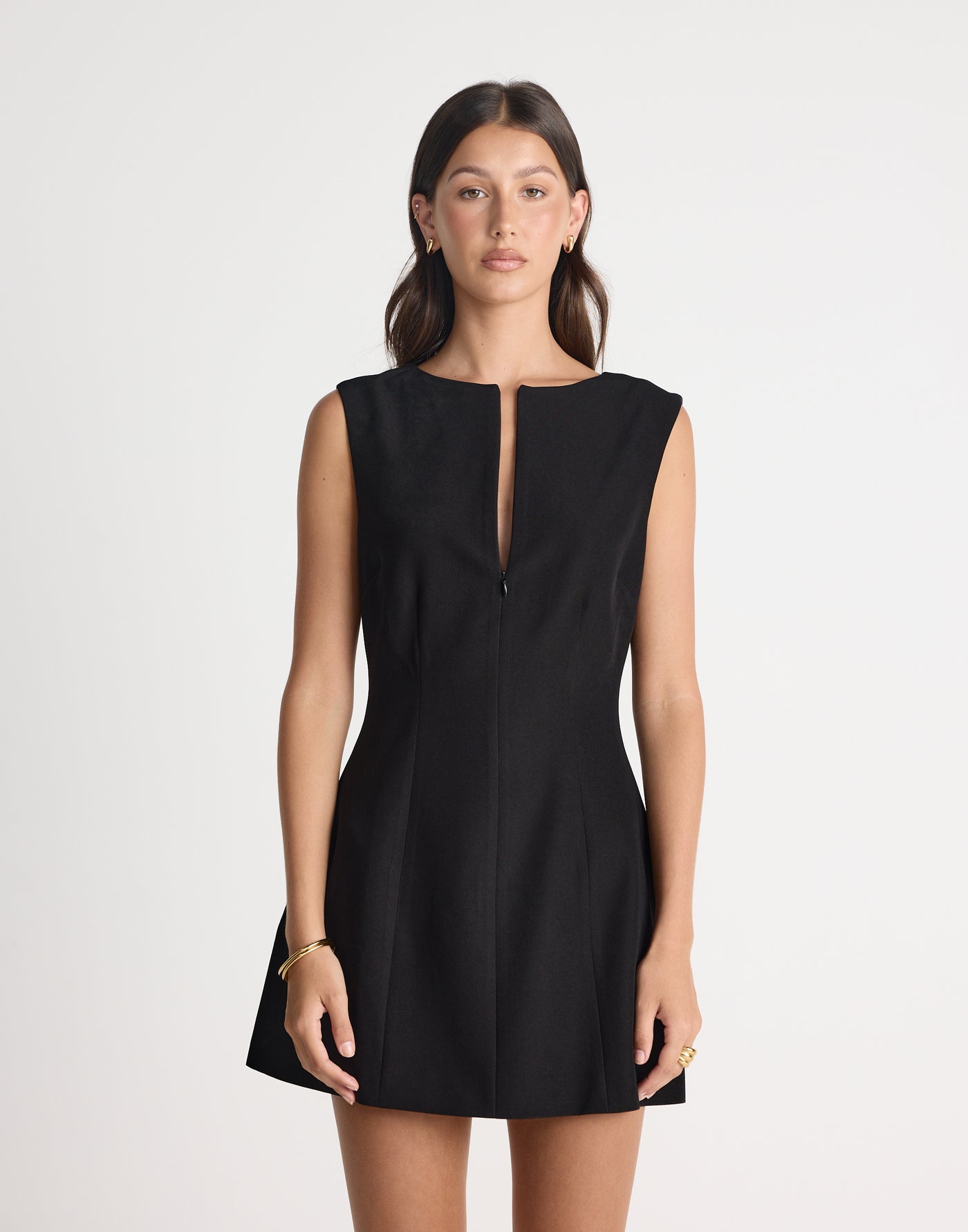  - Women's Dress - Charcoal Clothing