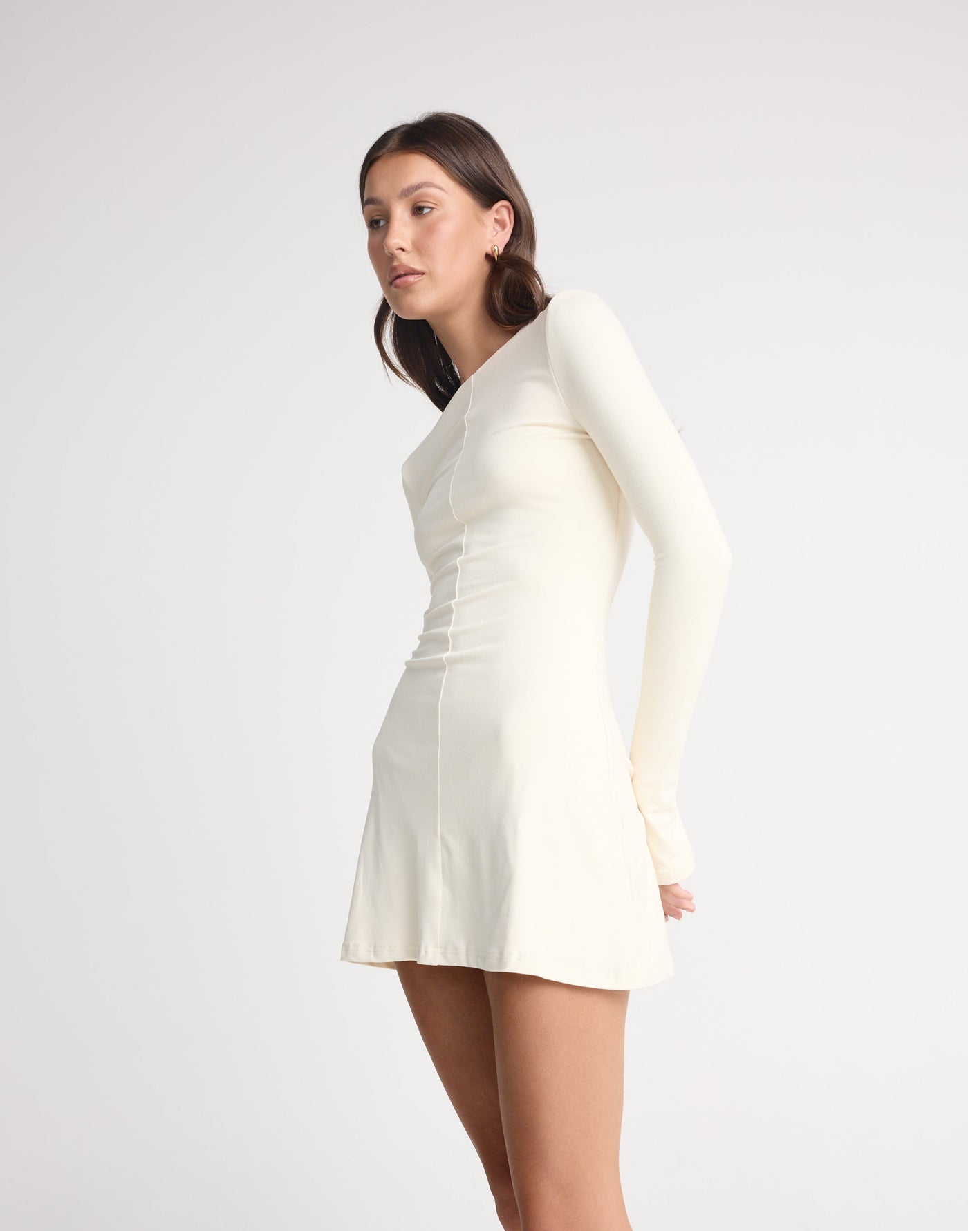  - Women's Dress - Charcoal Clothing