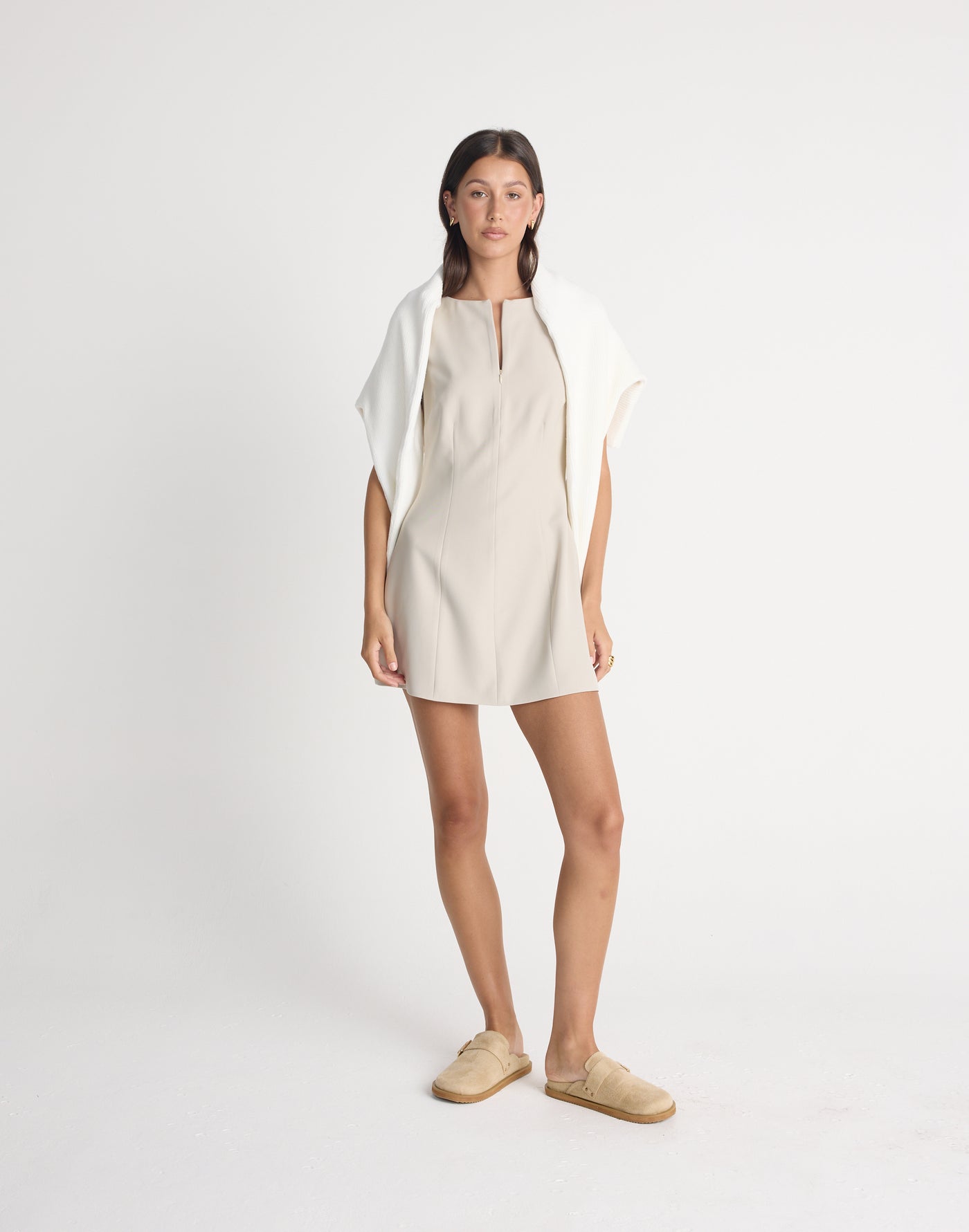  - Women's Dress - Charcoal Clothing