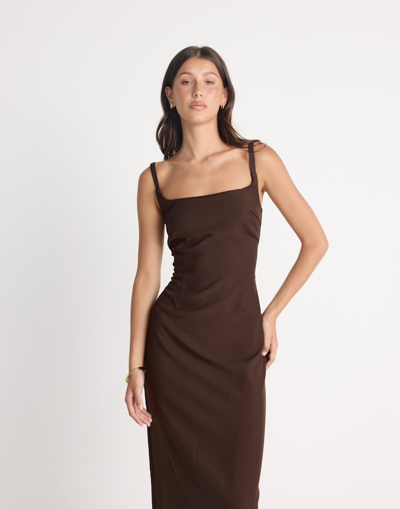  - Women's Dress - Charcoal Clothing