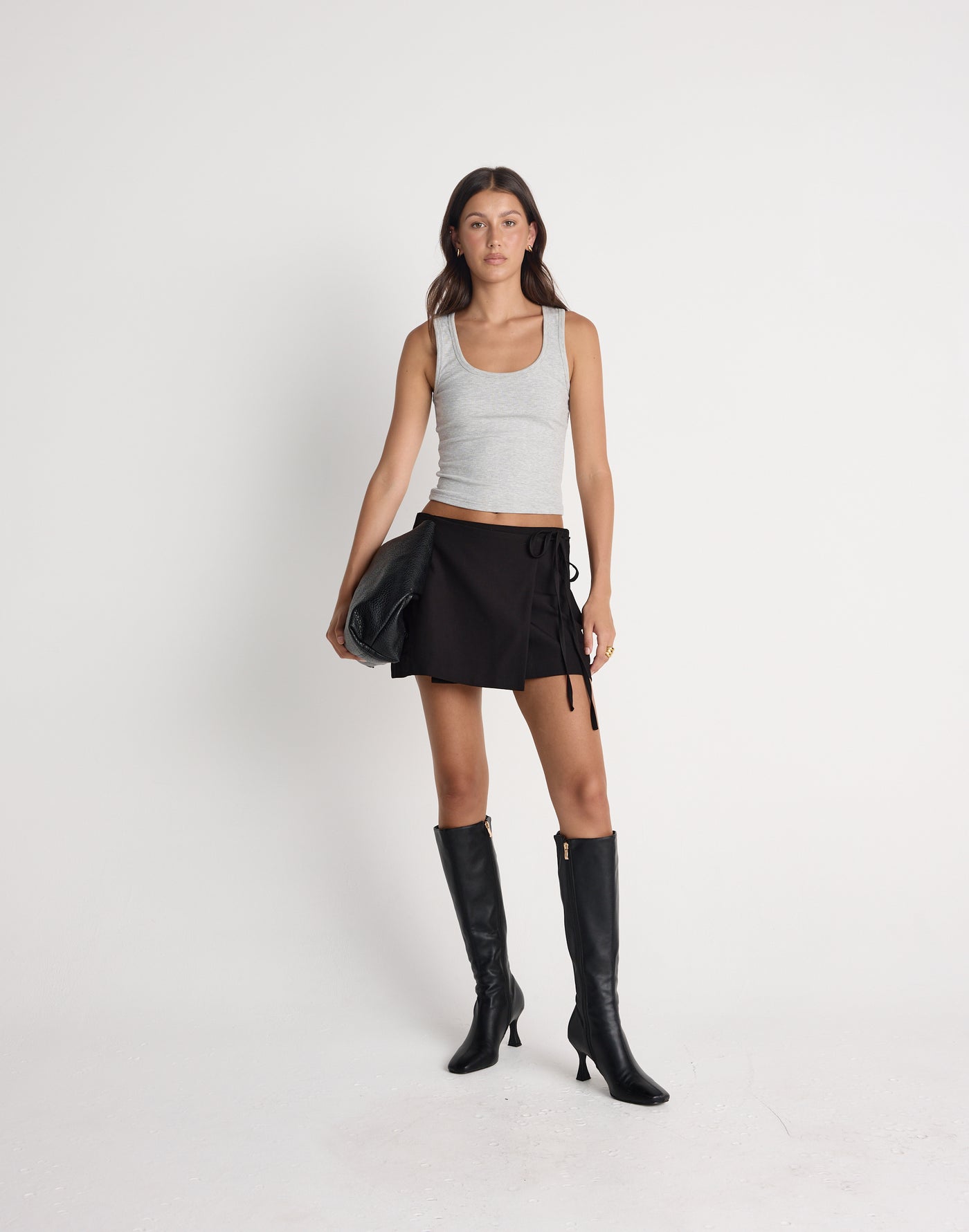  - Women's Skort - Charcoal Clothing