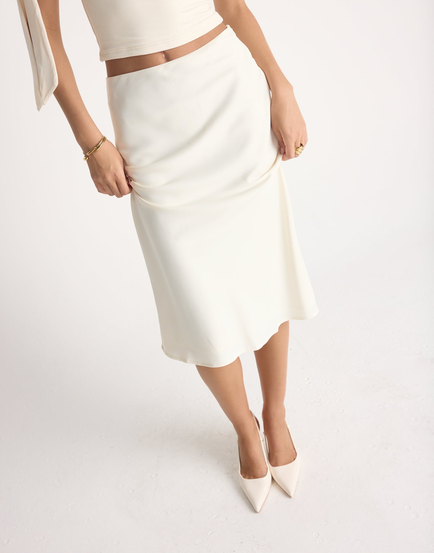  - Women's Skirt - Charcoal Clothing