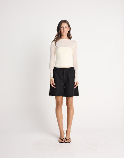  - Women's Top - Charcoal Clothing