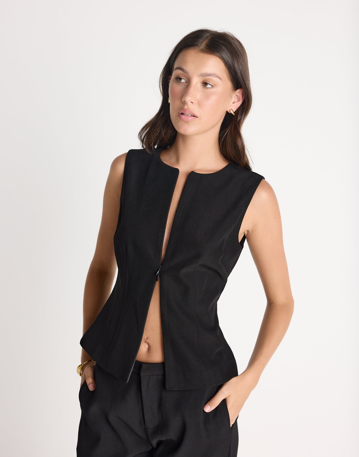  - Women's Top - Charcoal Clothing