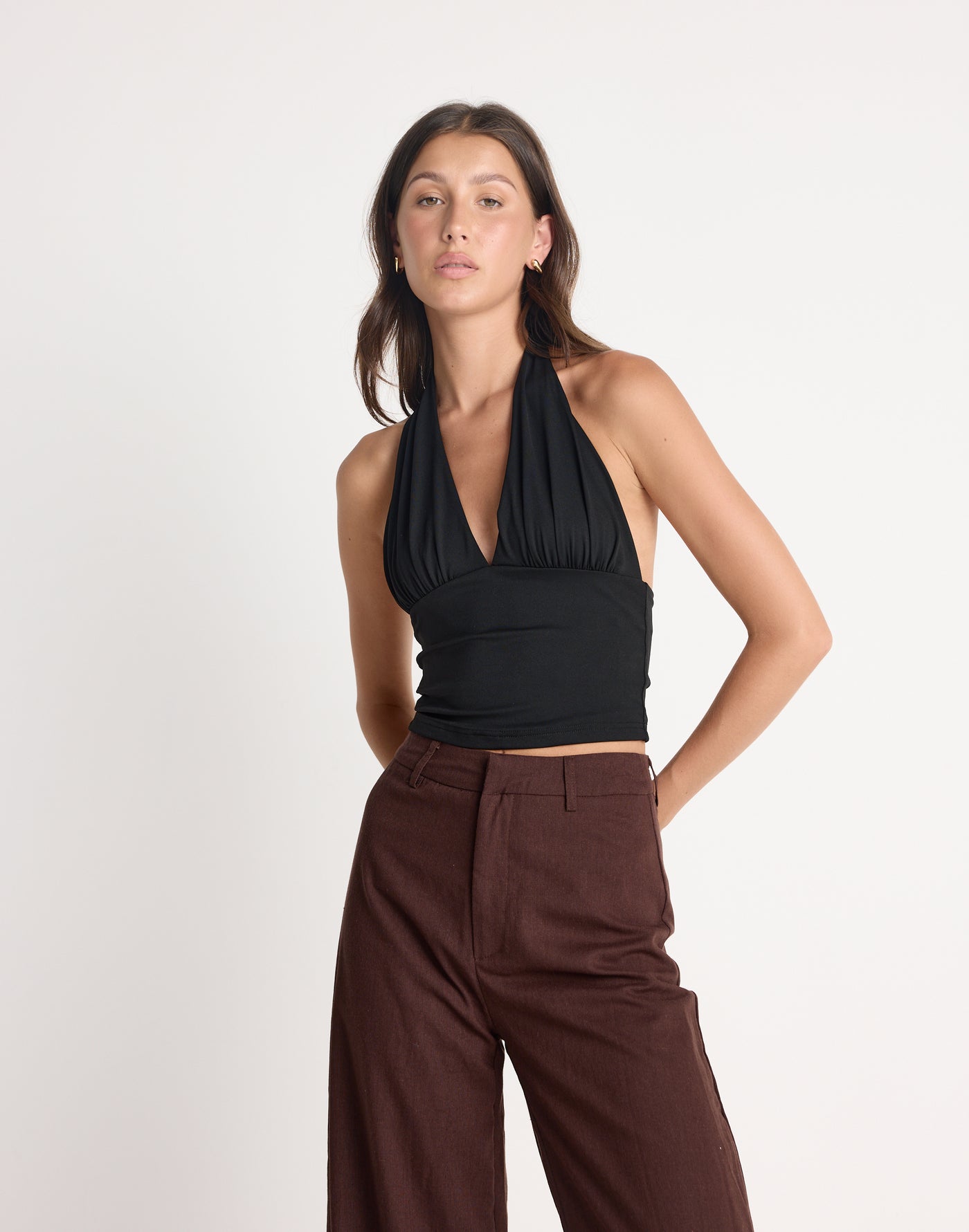  - Women's Top - Charcoal Clothing