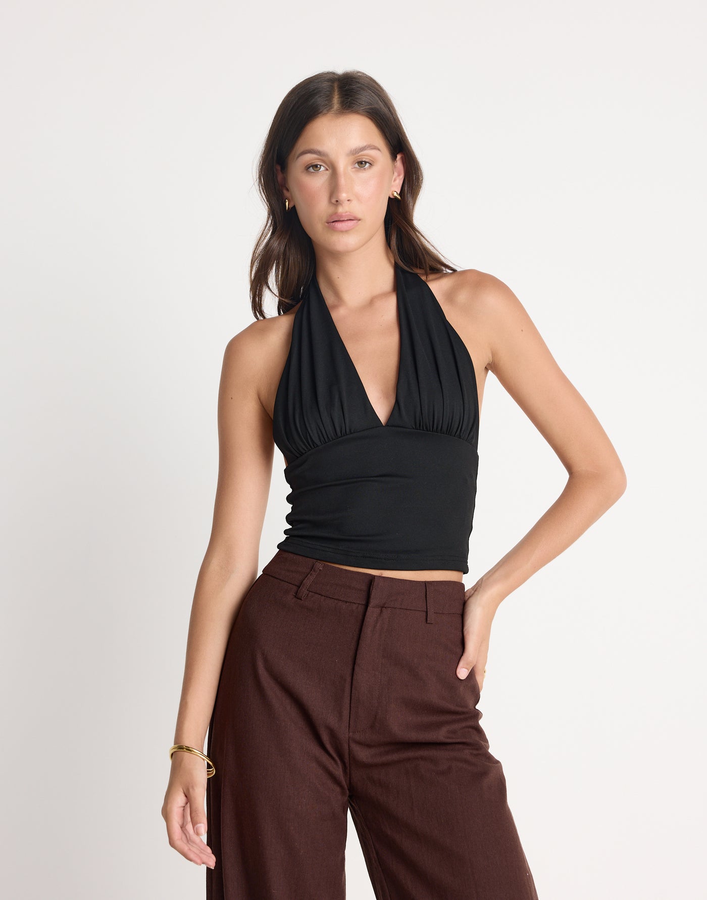  - Women's Top - Charcoal Clothing