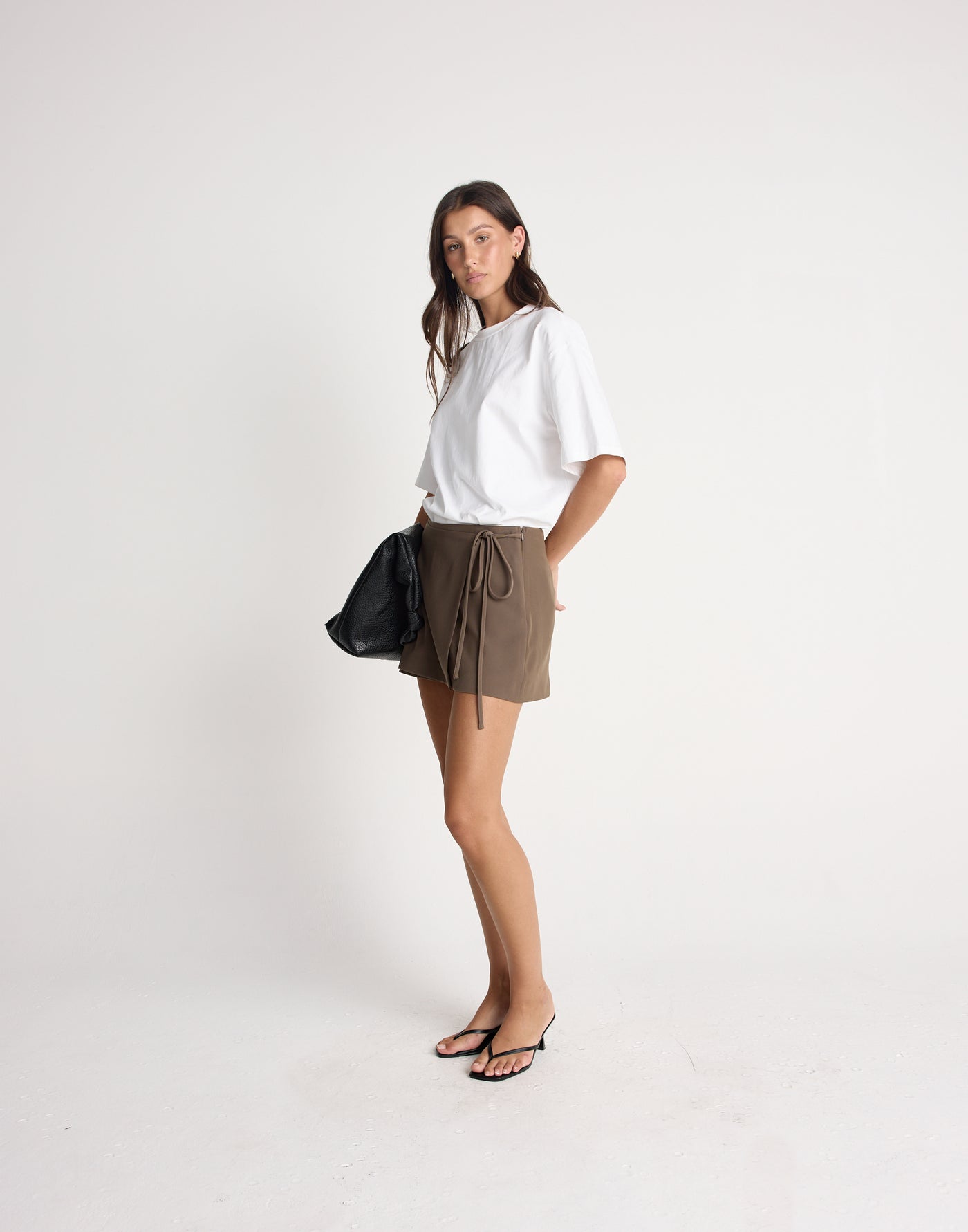  - Women's Skort - Charcoal Clothing