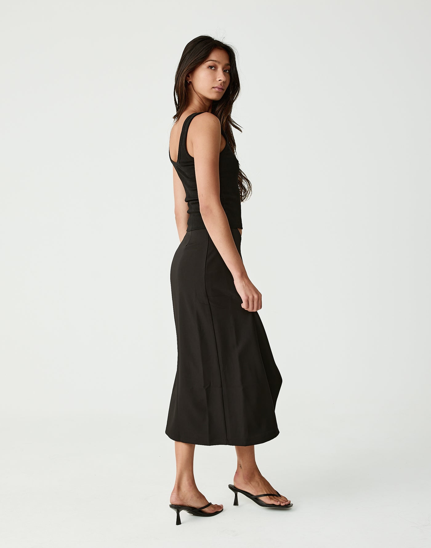  - Women's Skirt - Charcoal Clothing