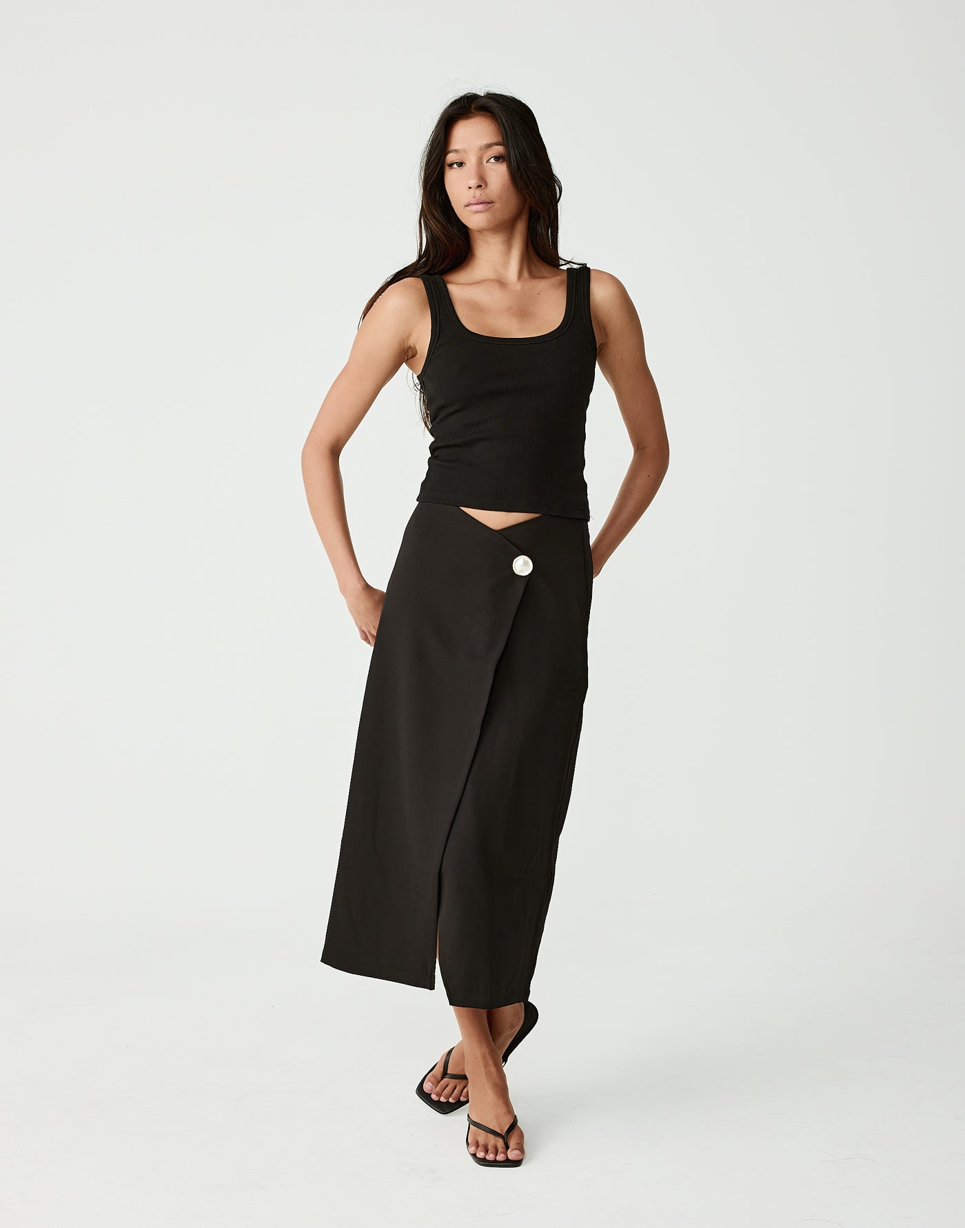  - Women's Skirt - Charcoal Clothing