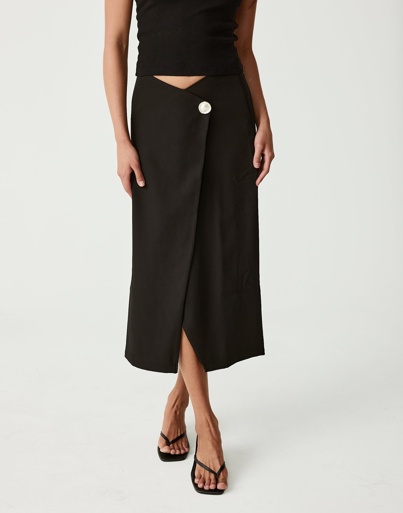  - Women's Skirt - Charcoal Clothing