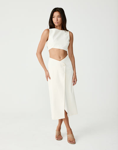  - Women's Skirt - Charcoal Clothing