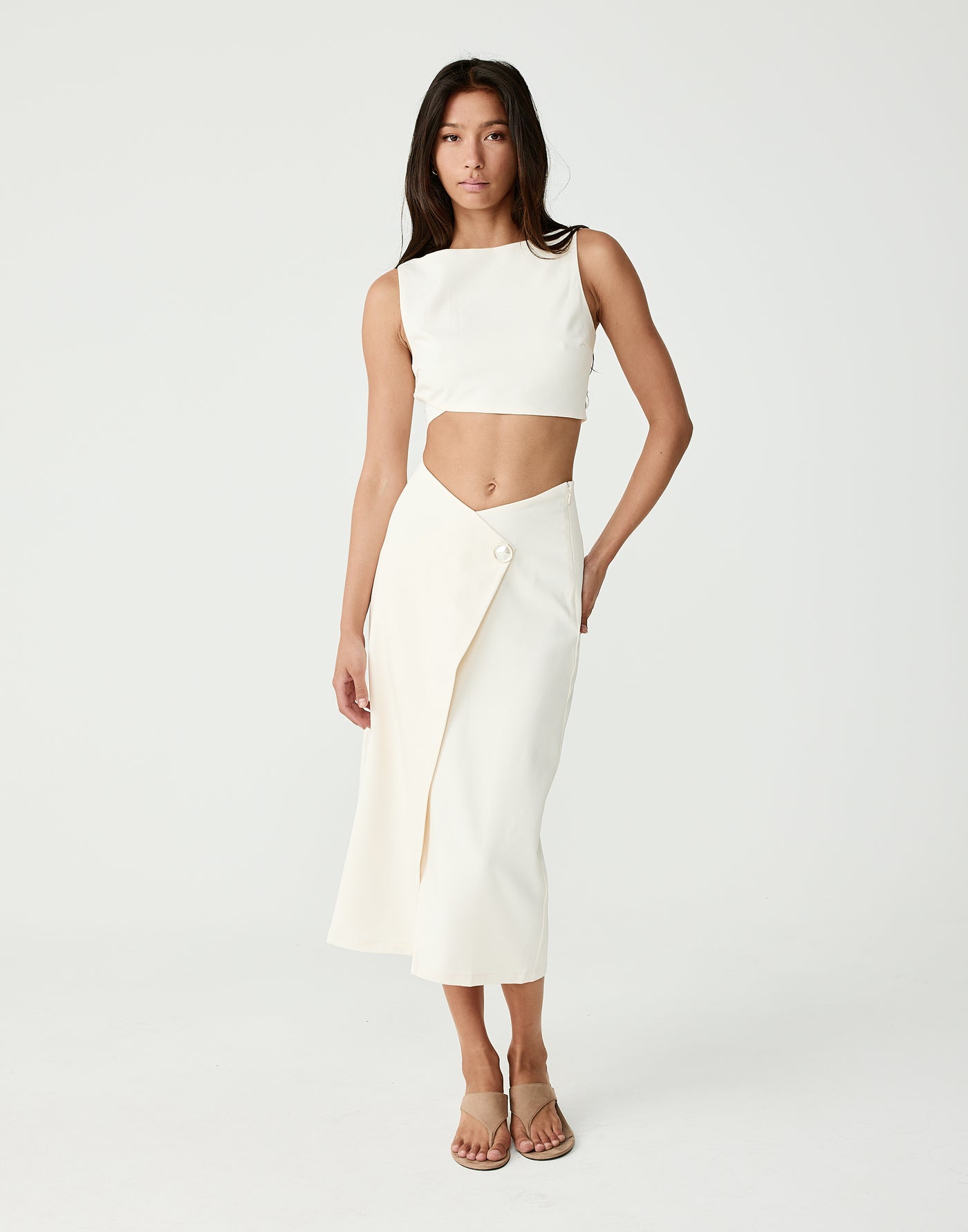  - Women's Skirt - Charcoal Clothing