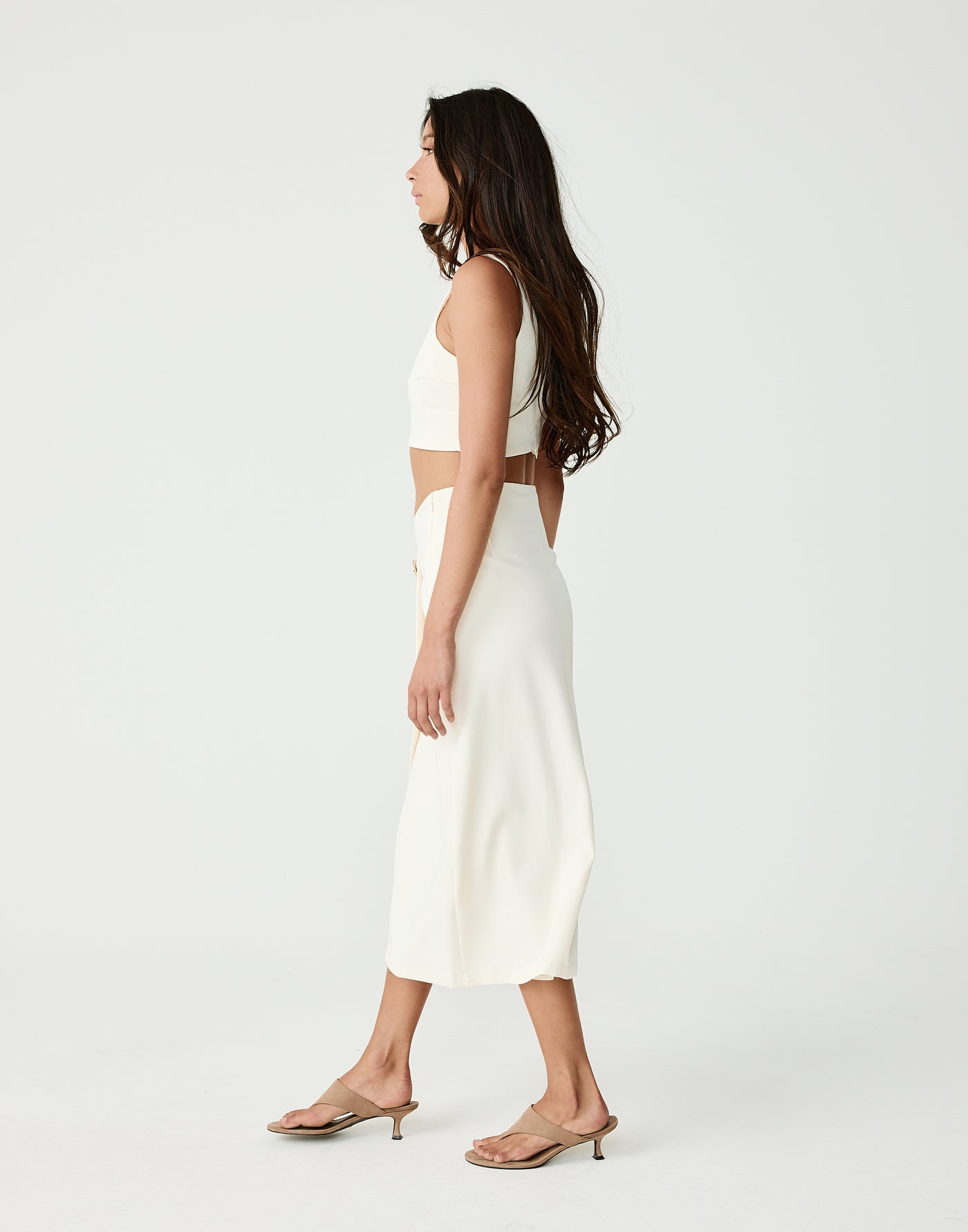  - Women's Skirt - Charcoal Clothing