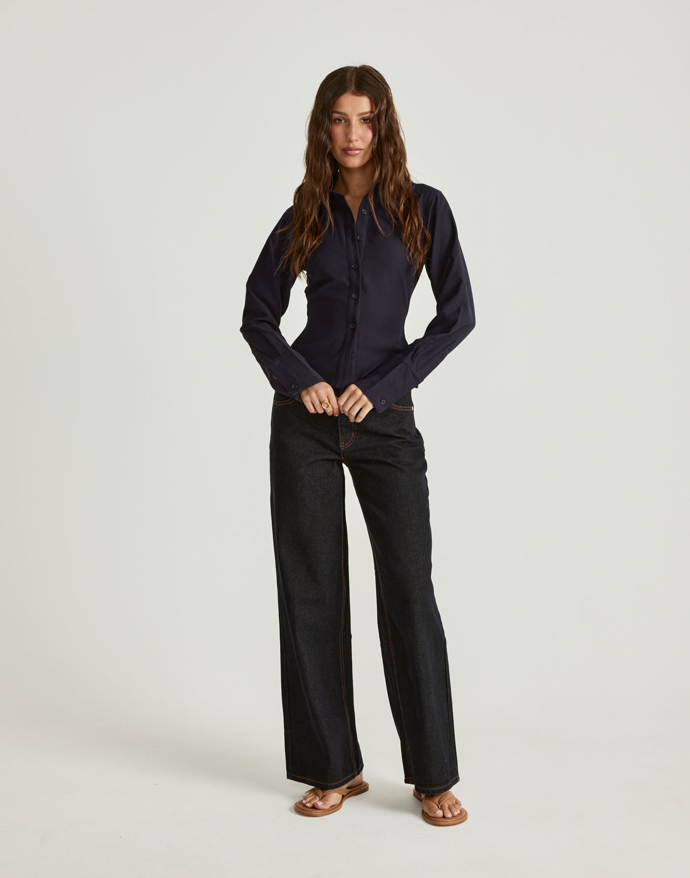  - Women's Top - Charcoal Clothing