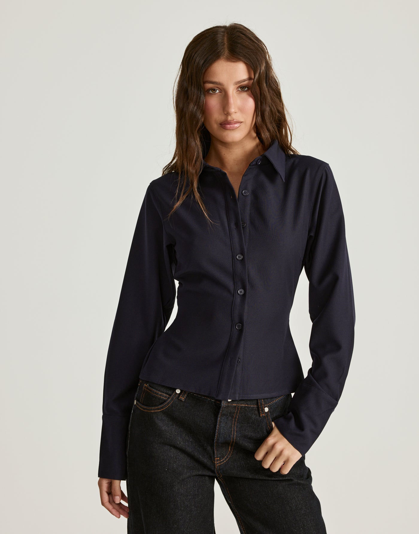  - Women's Top - Charcoal Clothing
