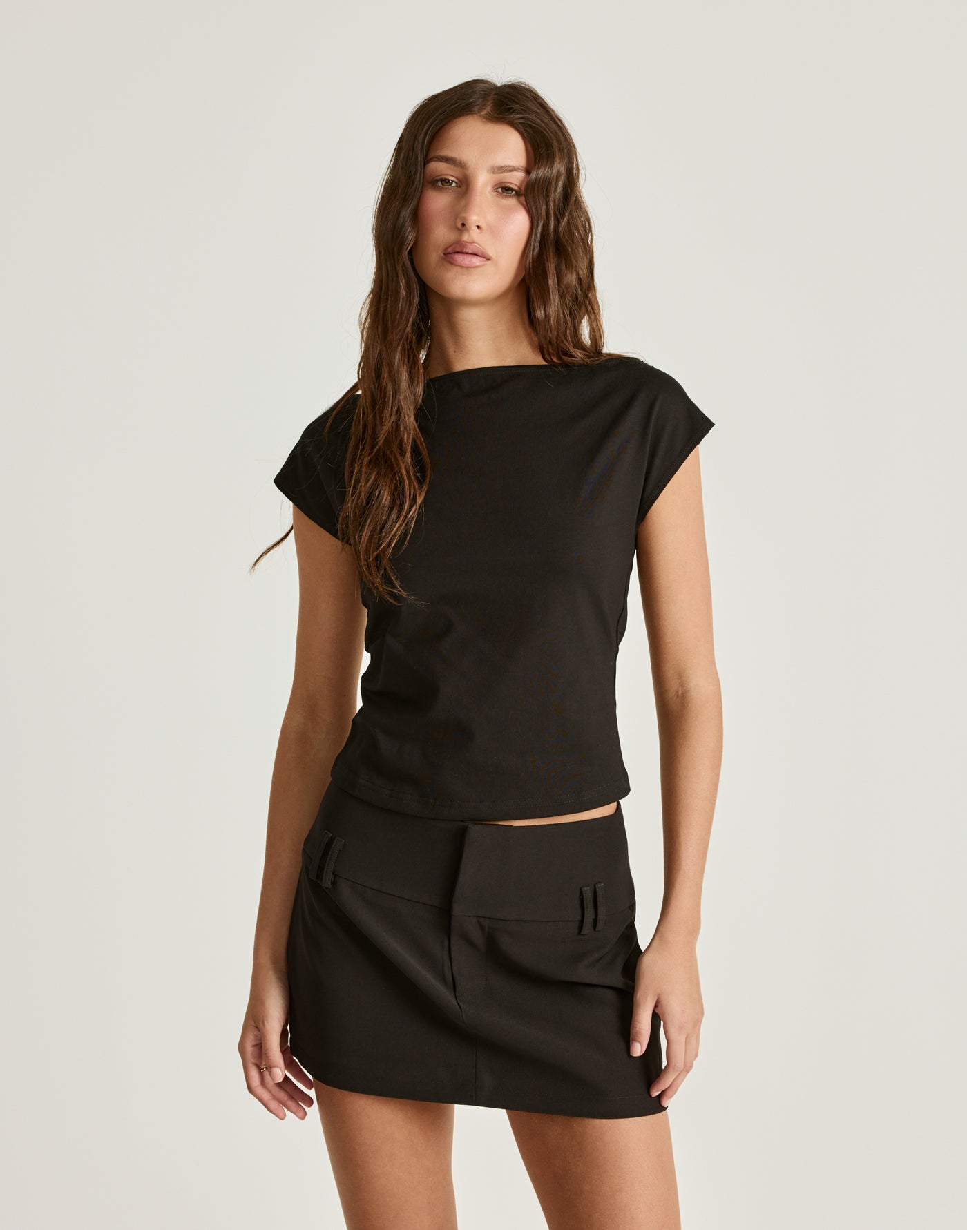 - Women's Top - Charcoal Clothing
