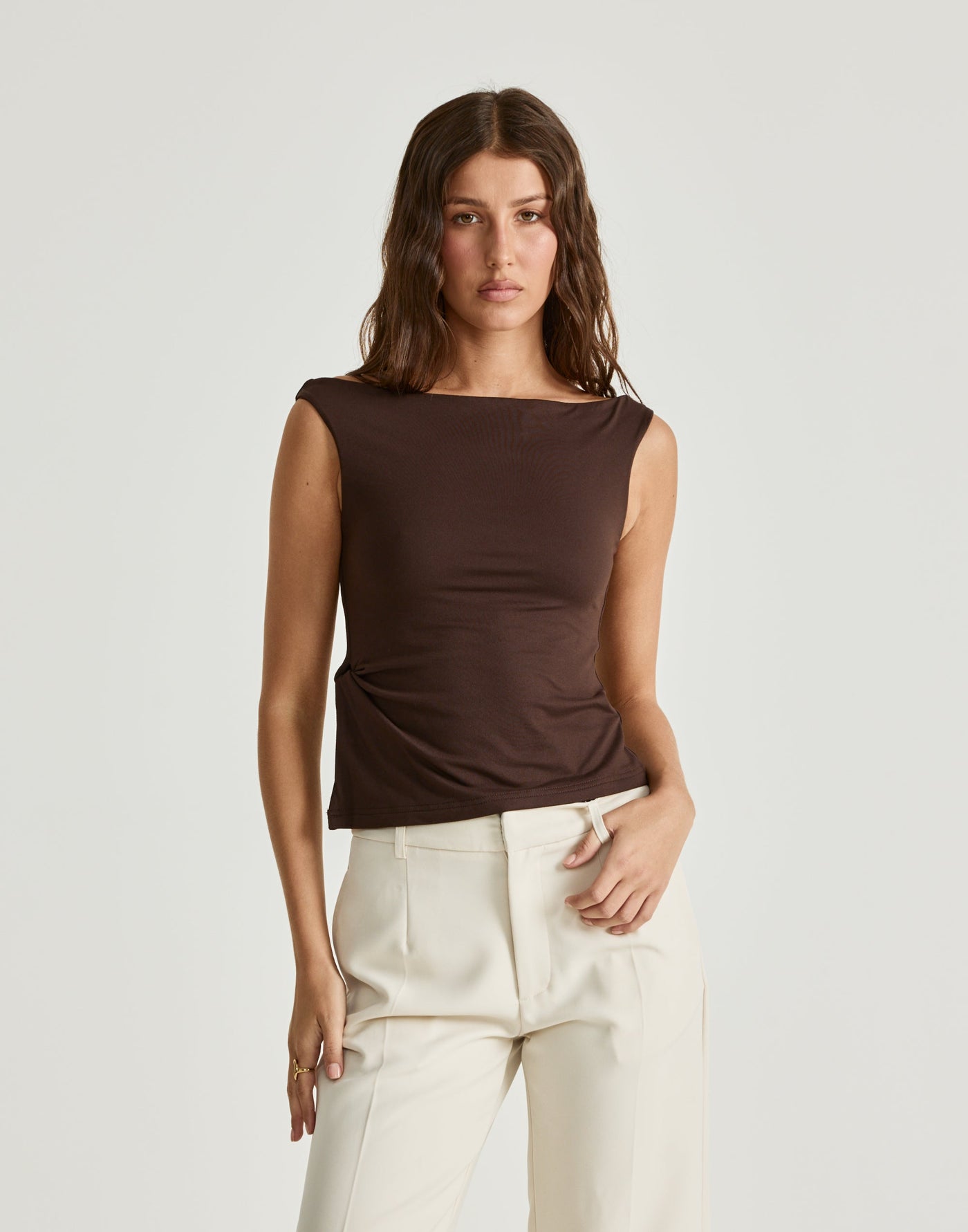  - Women's Top - Charcoal Clothing