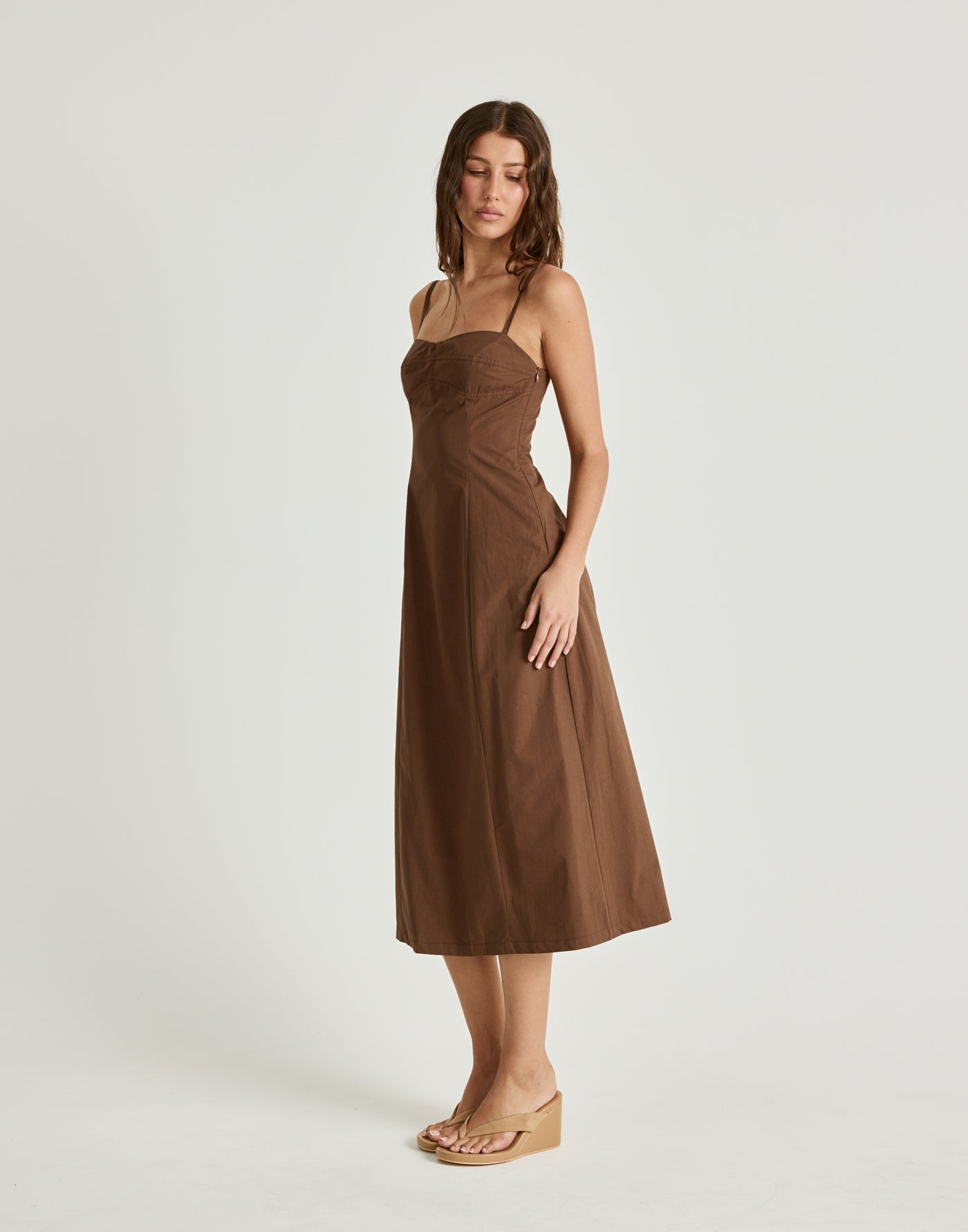  - Women's Dress - Charcoal Clothing