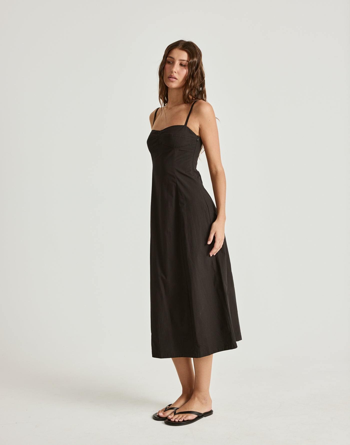  - Women's Dress - Charcoal Clothing