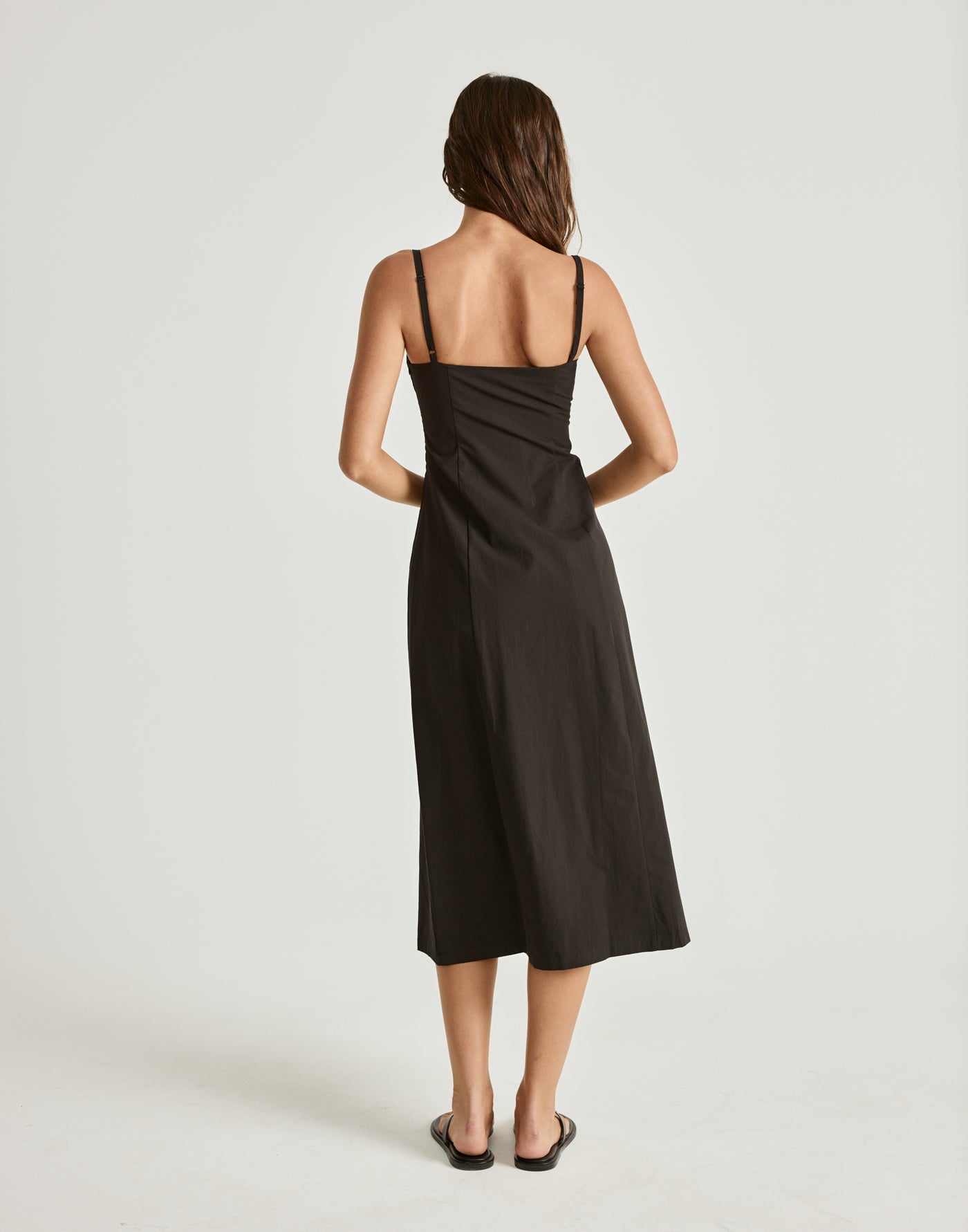  - Women's Dress - Charcoal Clothing