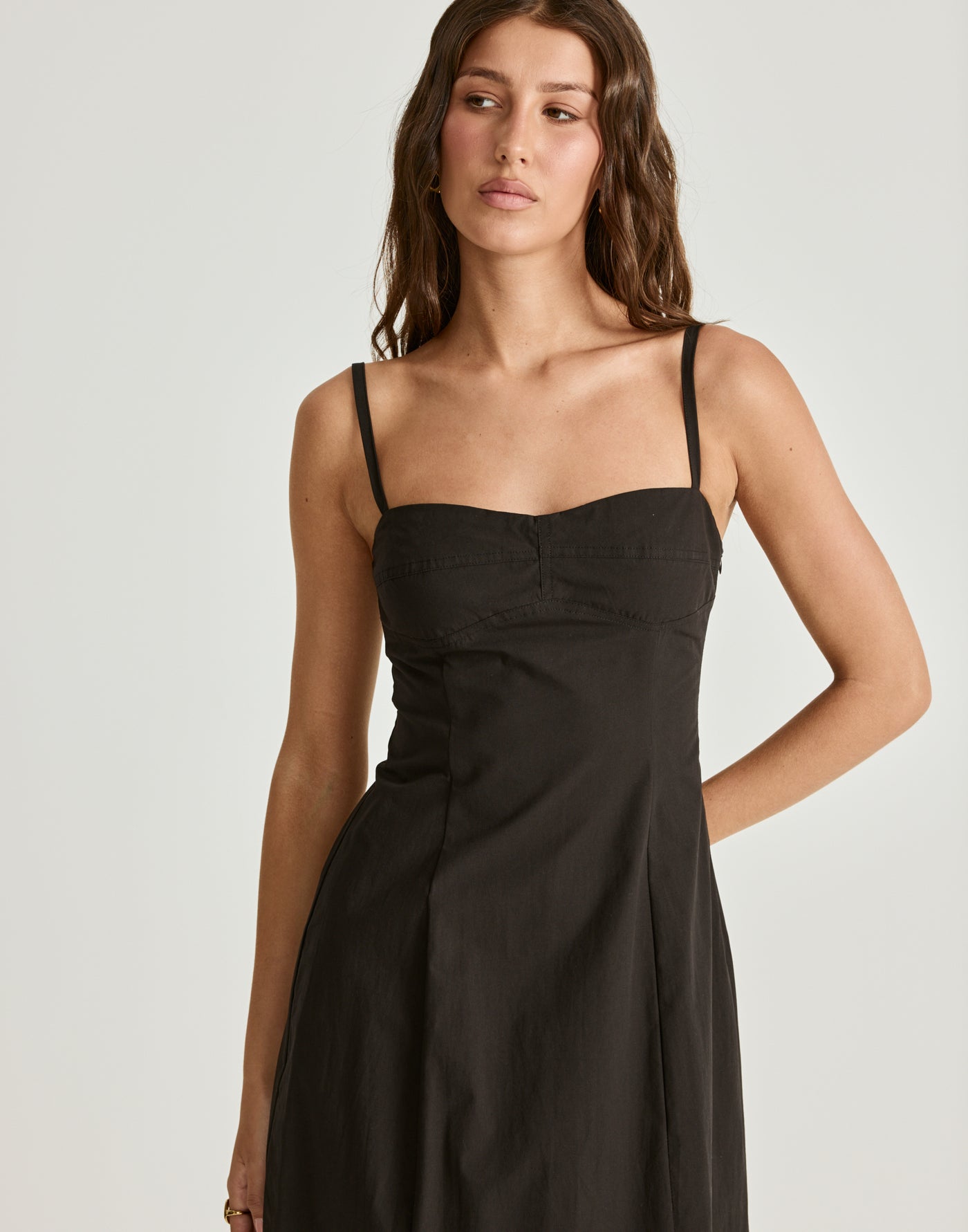 - Women's Dress - Charcoal Clothing