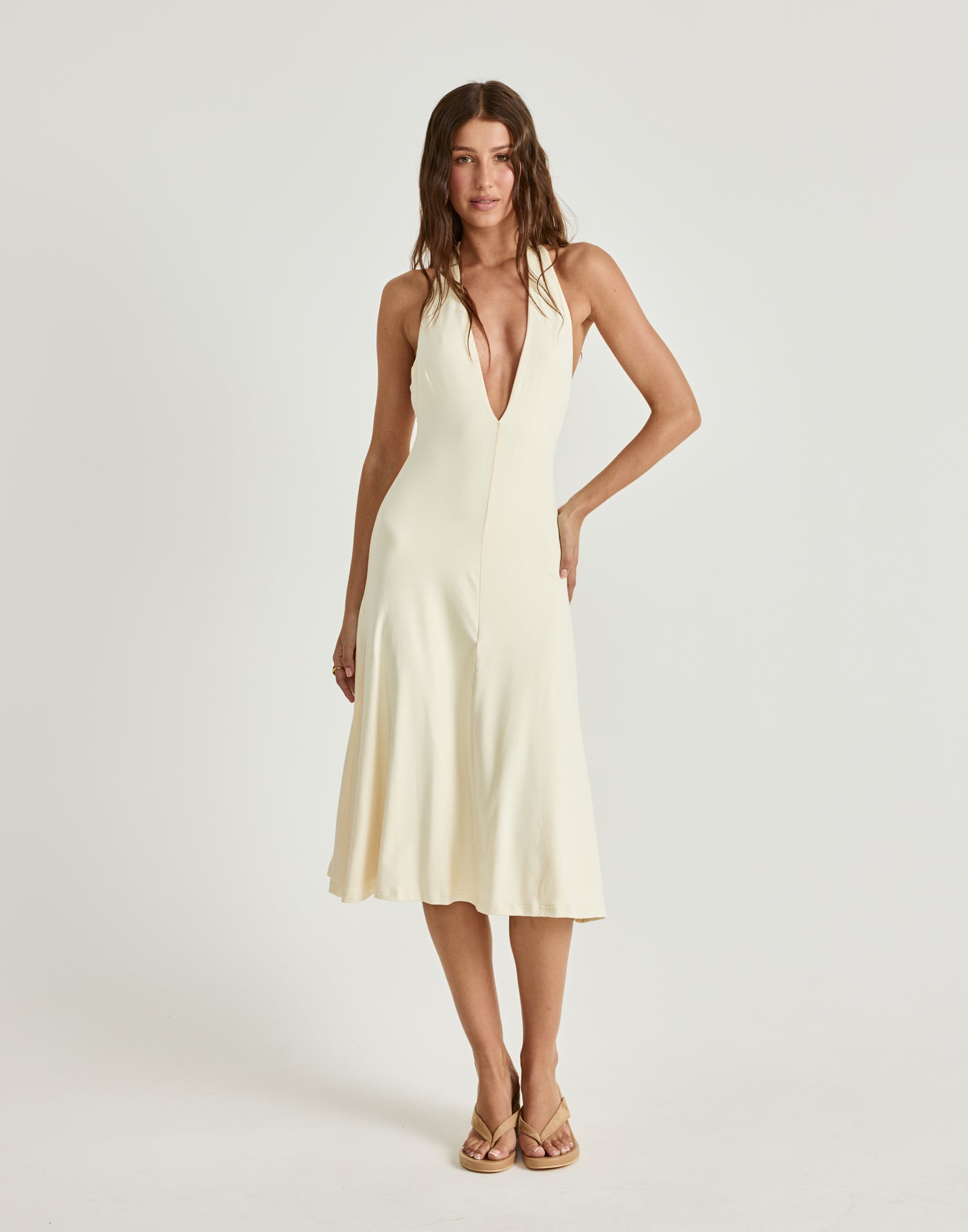  - Women's Dress - Charcoal Clothing