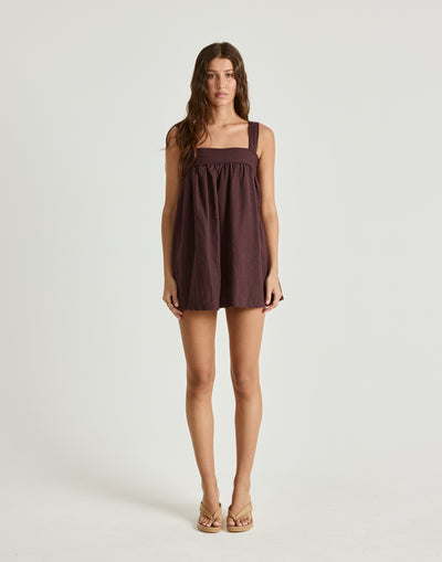  - Women's Dress - Charcoal Clothing