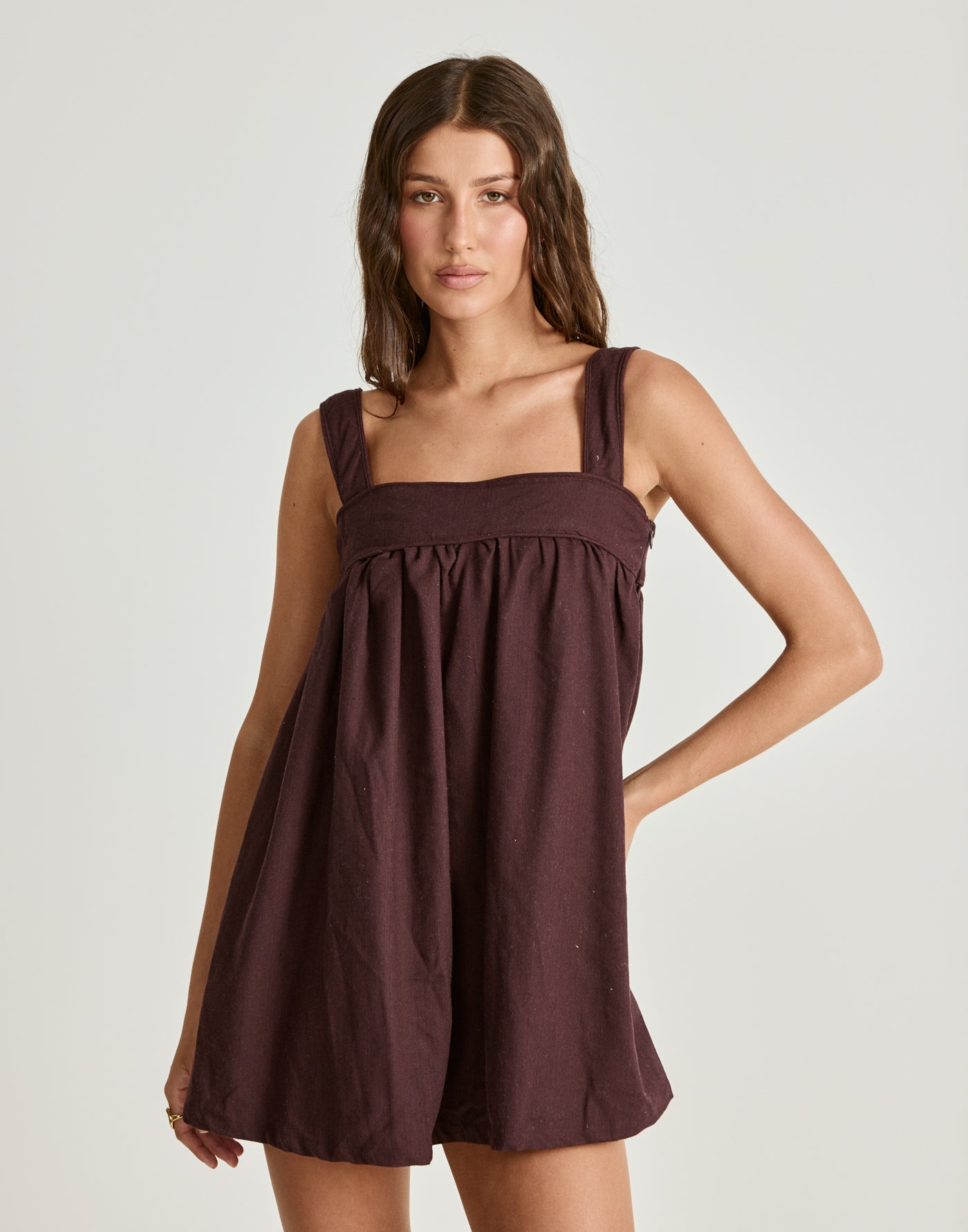  - Women's Dress - Charcoal Clothing