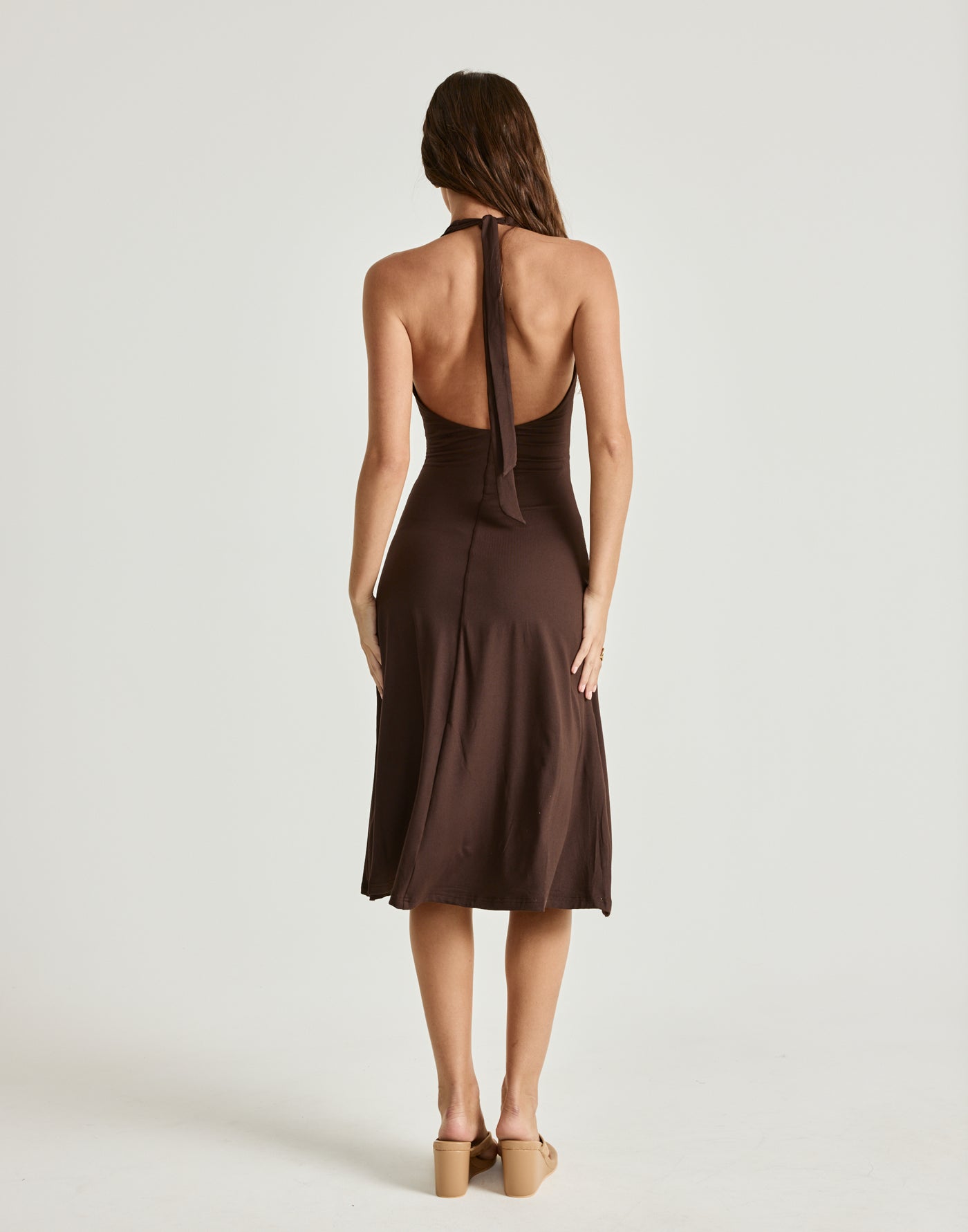 - Women's Dress - Charcoal Clothing