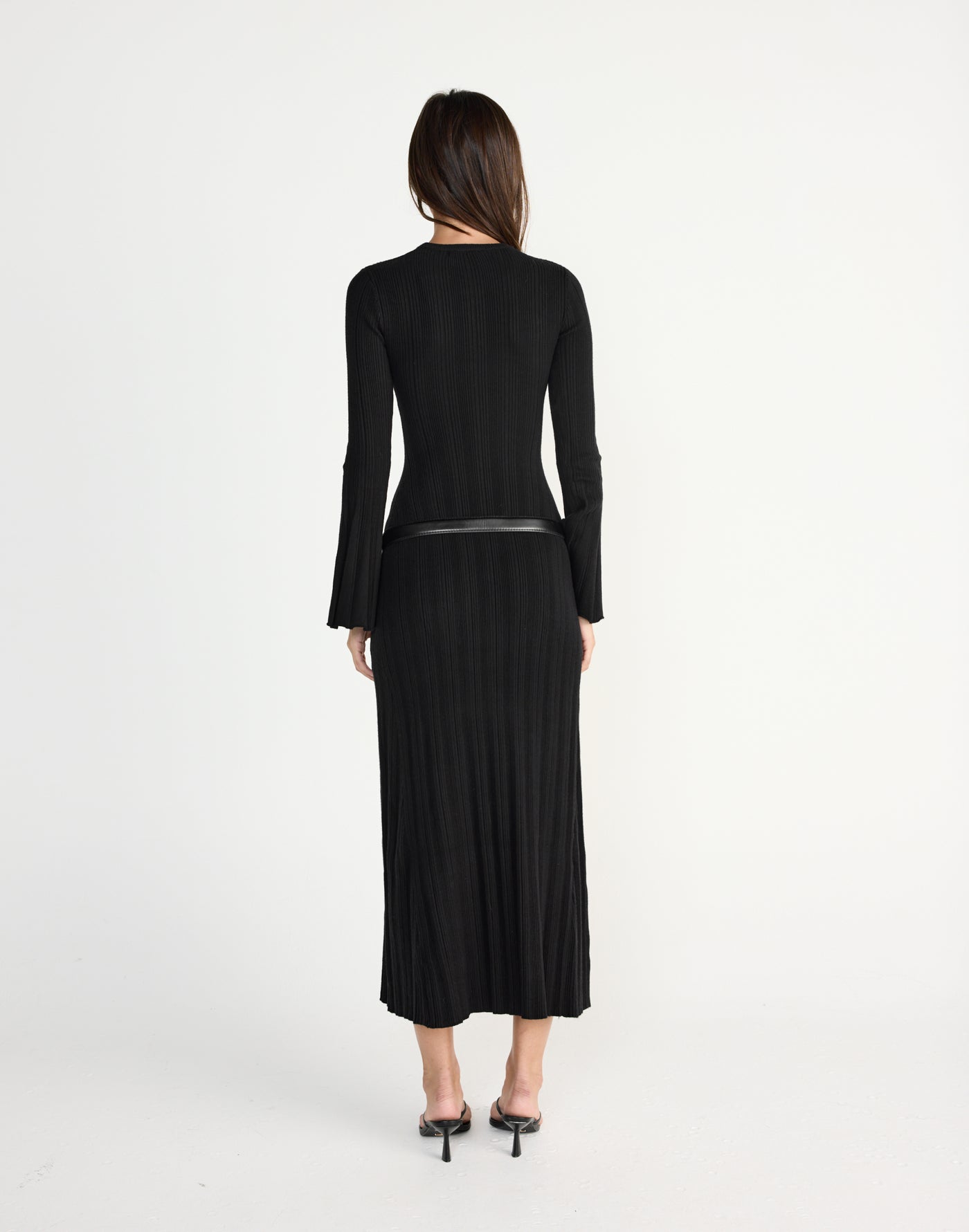 Robin Long Sleeve Maxi Dress (Black) | CHARCOAL Exclusive - - Women's Dress - Charcoal Clothing
