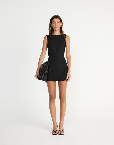 Arki Mini Dress (Black) | CHARCOAL Exclusive - - Women's Dress - Charcoal Clothing