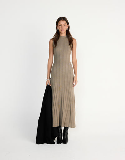 - Women's Dress - Charcoal Clothing