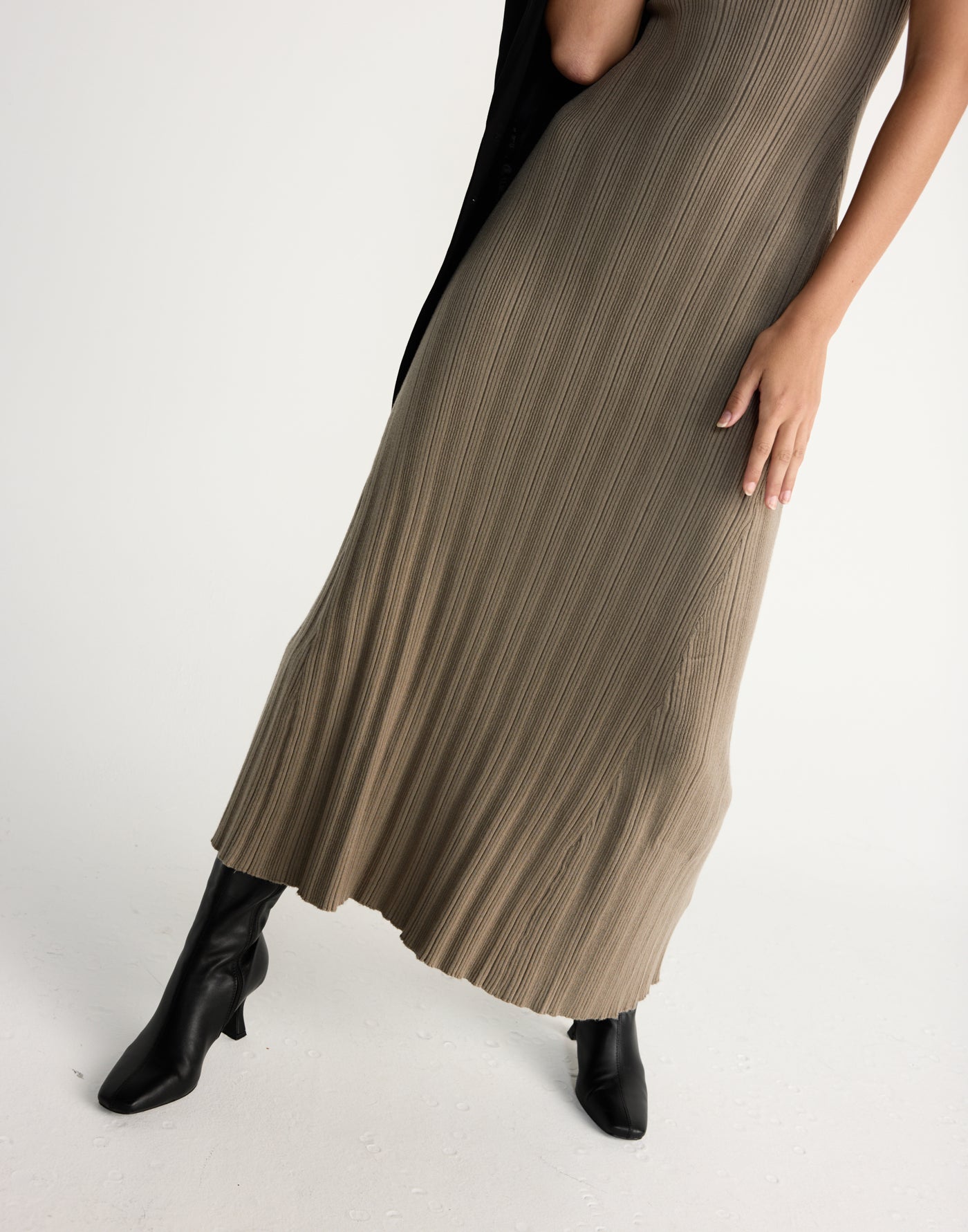  - Women's Dress - Charcoal Clothing