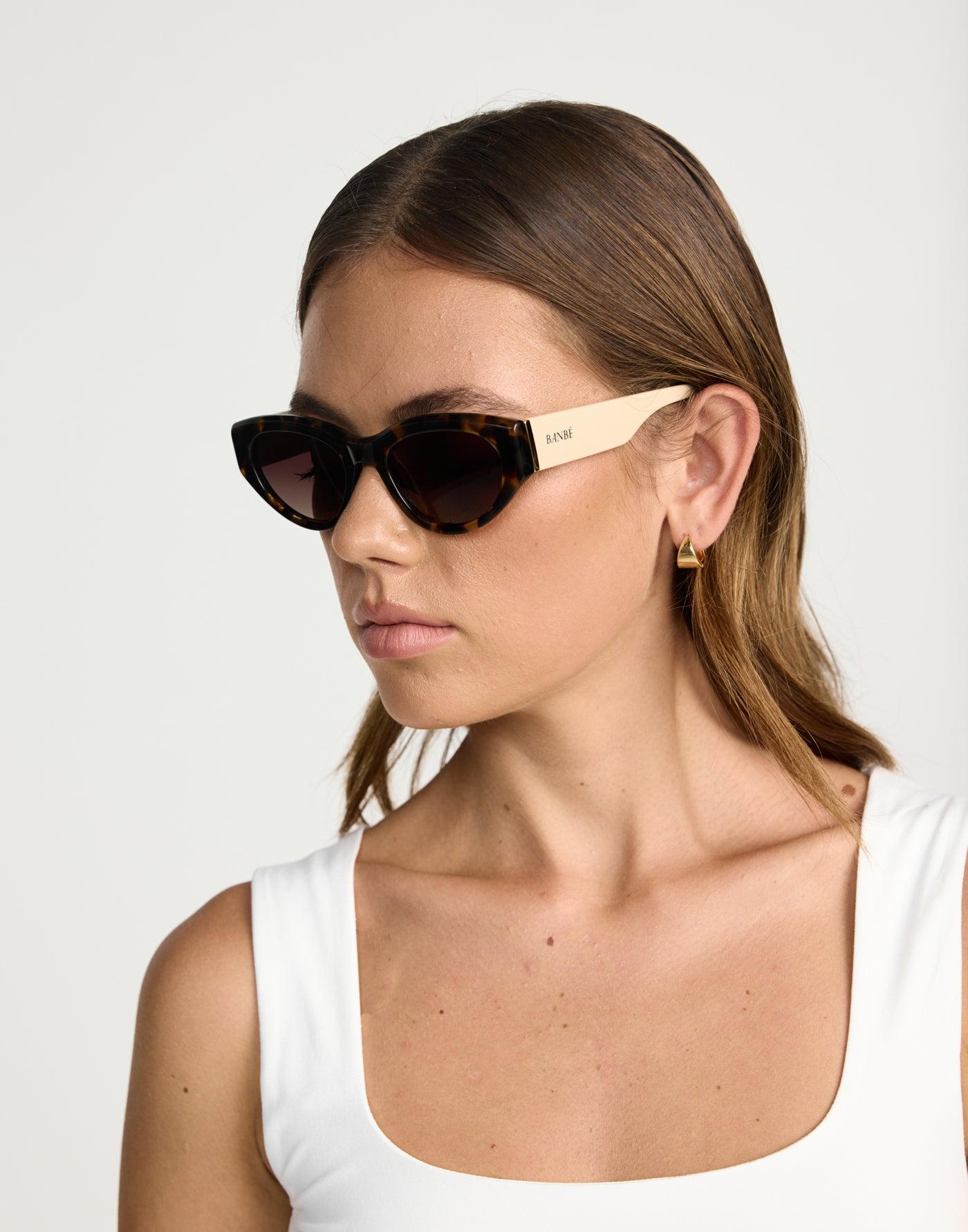 The Alba Sunglasses (Toffee Tort Bisque Pecan) - By Billini - - Women's Accessories - Charcoal Clothing