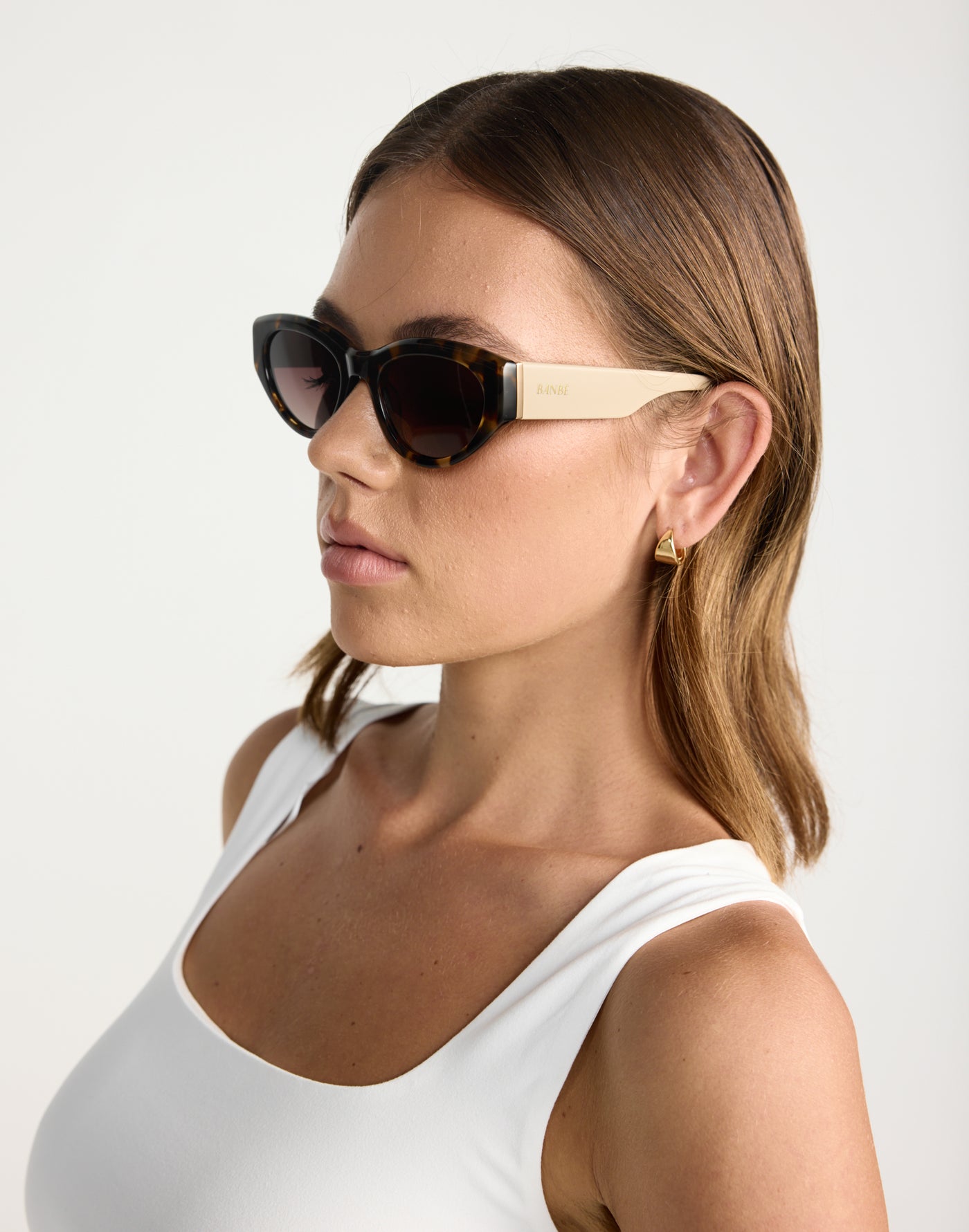The Alba Sunglasses (Toffee Tort Bisque Pecan) - By Billini - - Women's Accessories - Charcoal Clothing