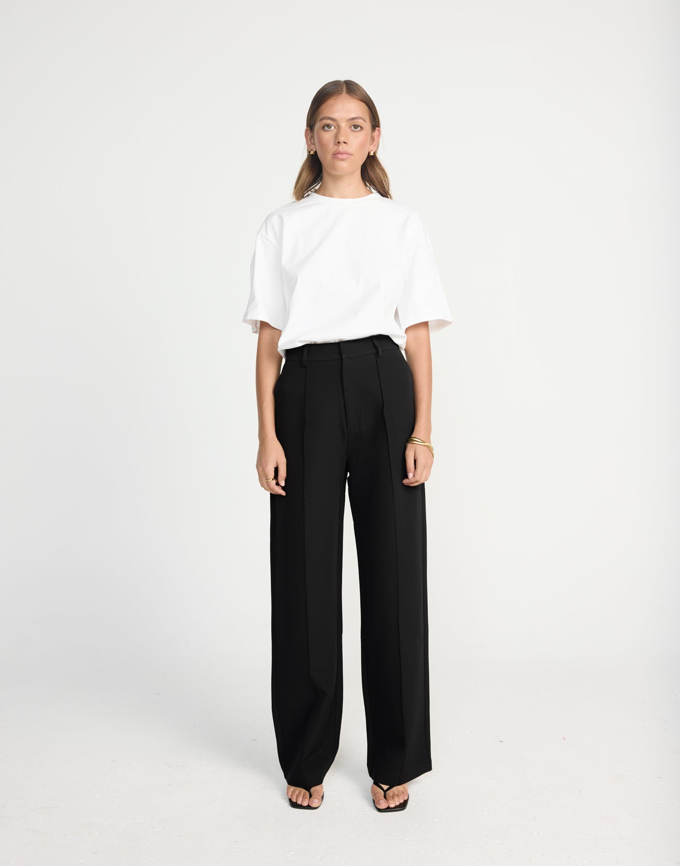Colden Pants (Black) - Black High Waisted Pants - Women's Pants - Charcoal Clothing