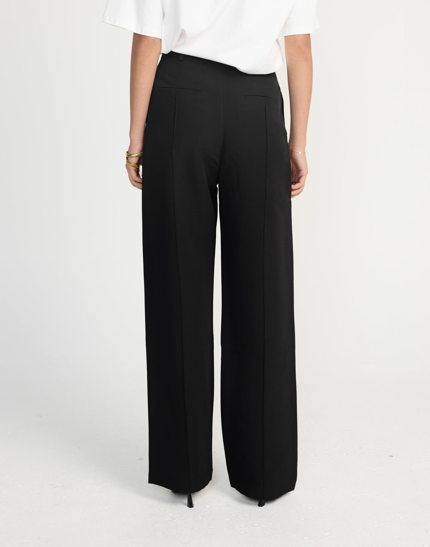Colden Pants (Black) - Black High Waisted Pants - Women's Pants - Charcoal Clothing