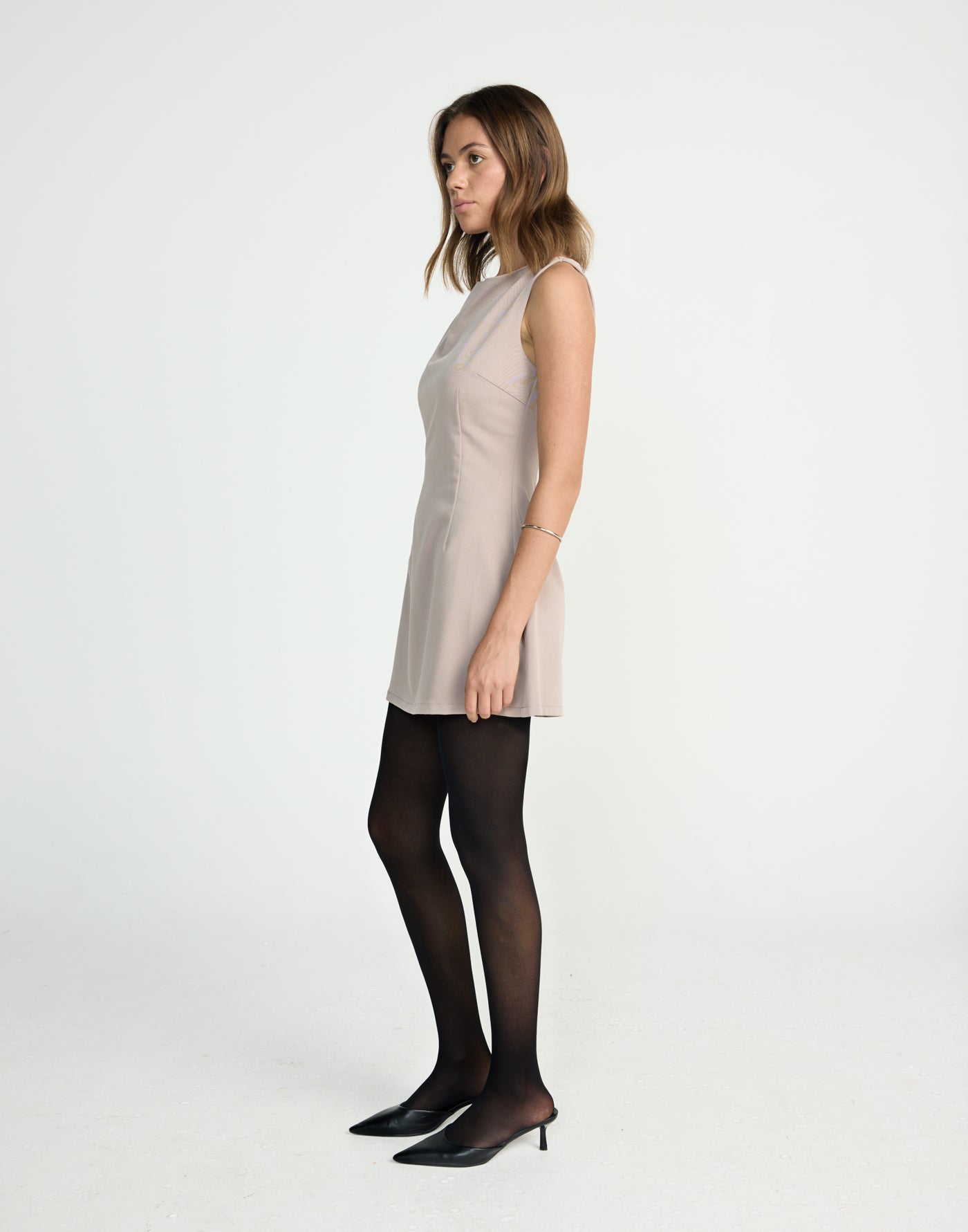  - Women's Dress - Charcoal Clothing