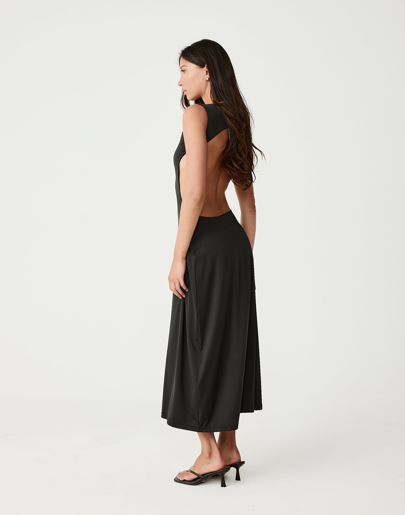  - Women's Dress - Charcoal Clothing