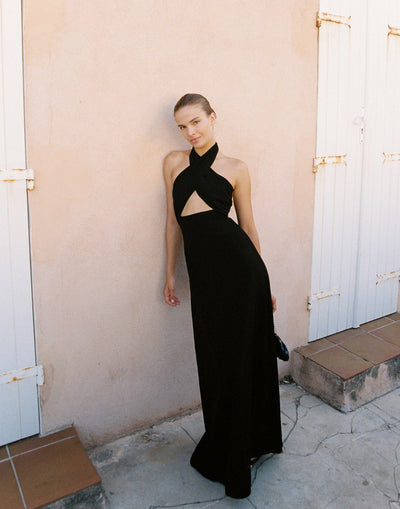  - Women's Dress - Charcoal Clothing