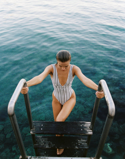  - Women's Swimwear - Charcoal Clothing