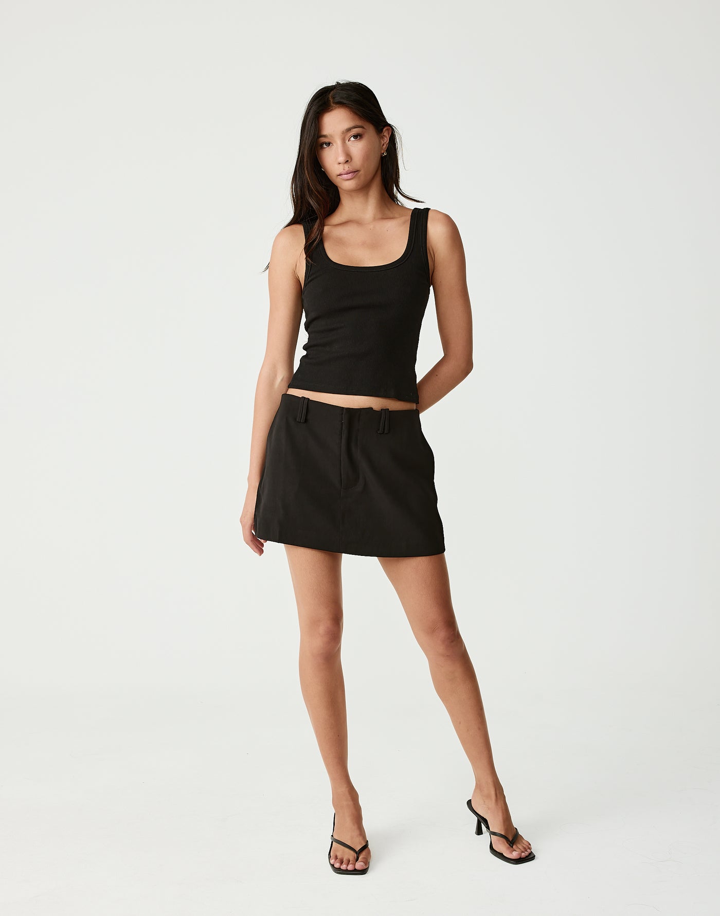 - Women's Skort - Charcoal Clothing
