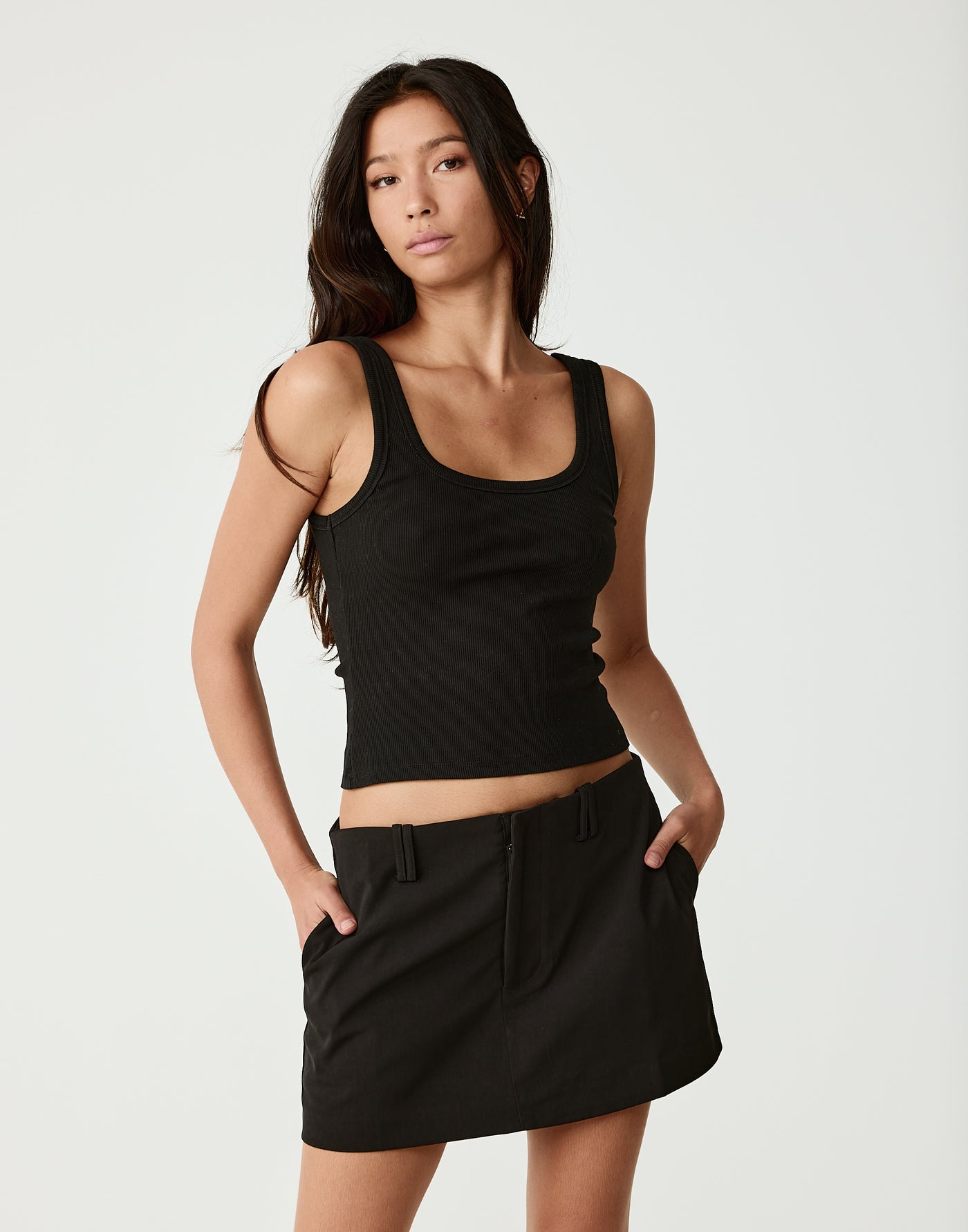 - Women's Skort - Charcoal Clothing