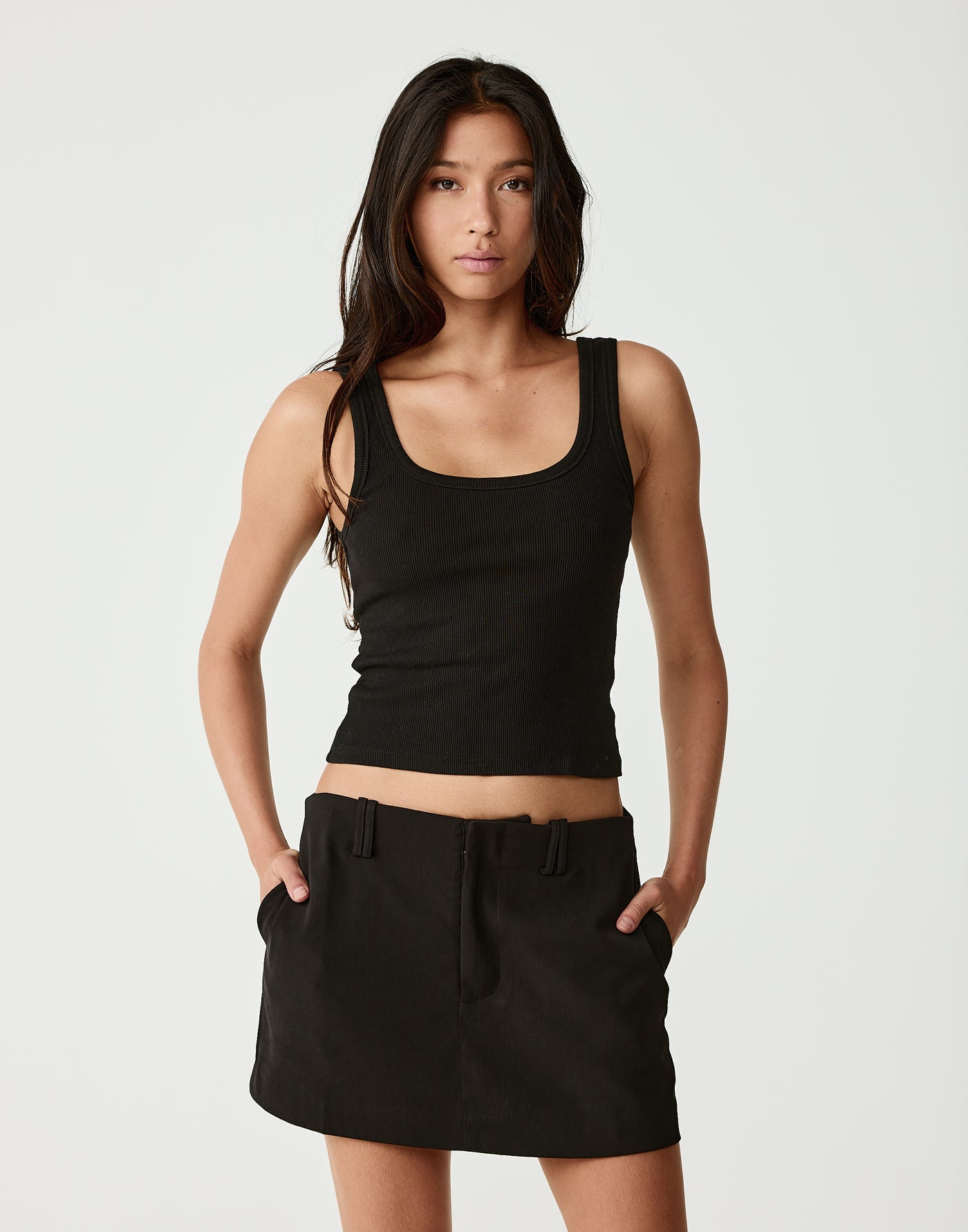 - Women's Skort - Charcoal Clothing